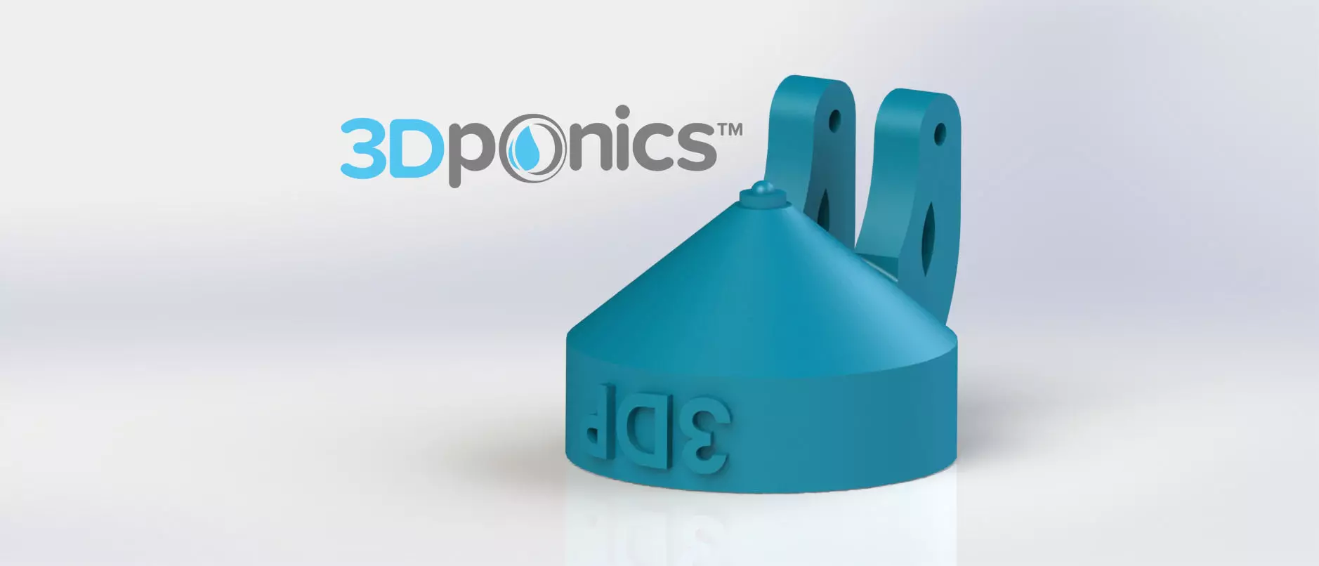 Floater Nozzle - 3Dponics Non-Circulating Hydroponics Free 3D print model_0