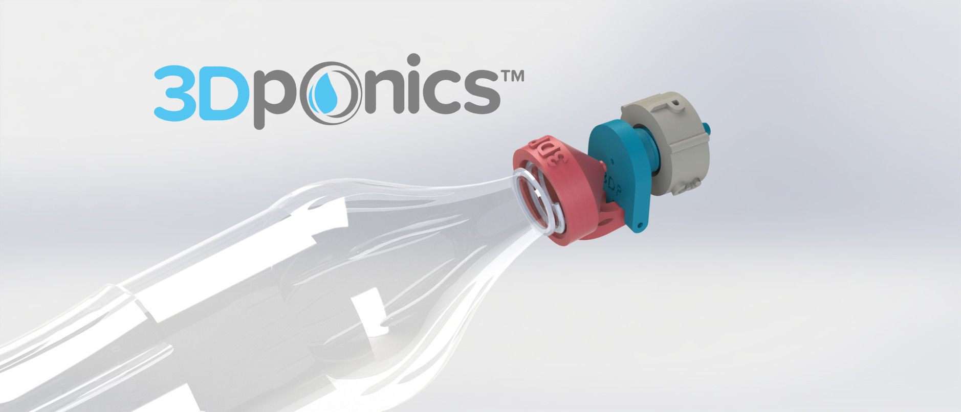Floater Nozzle - 3Dponics Non-Circulating Hydroponics Free 3D print model_1