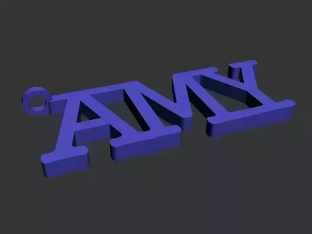 AMY keyring  printable