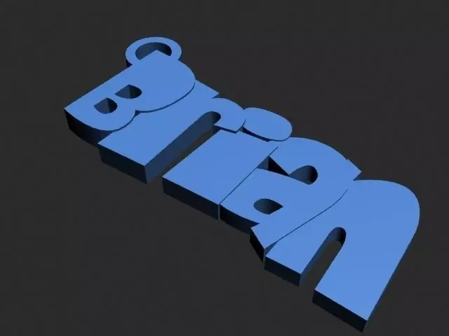 BRIAN Keychai printable 3D print model