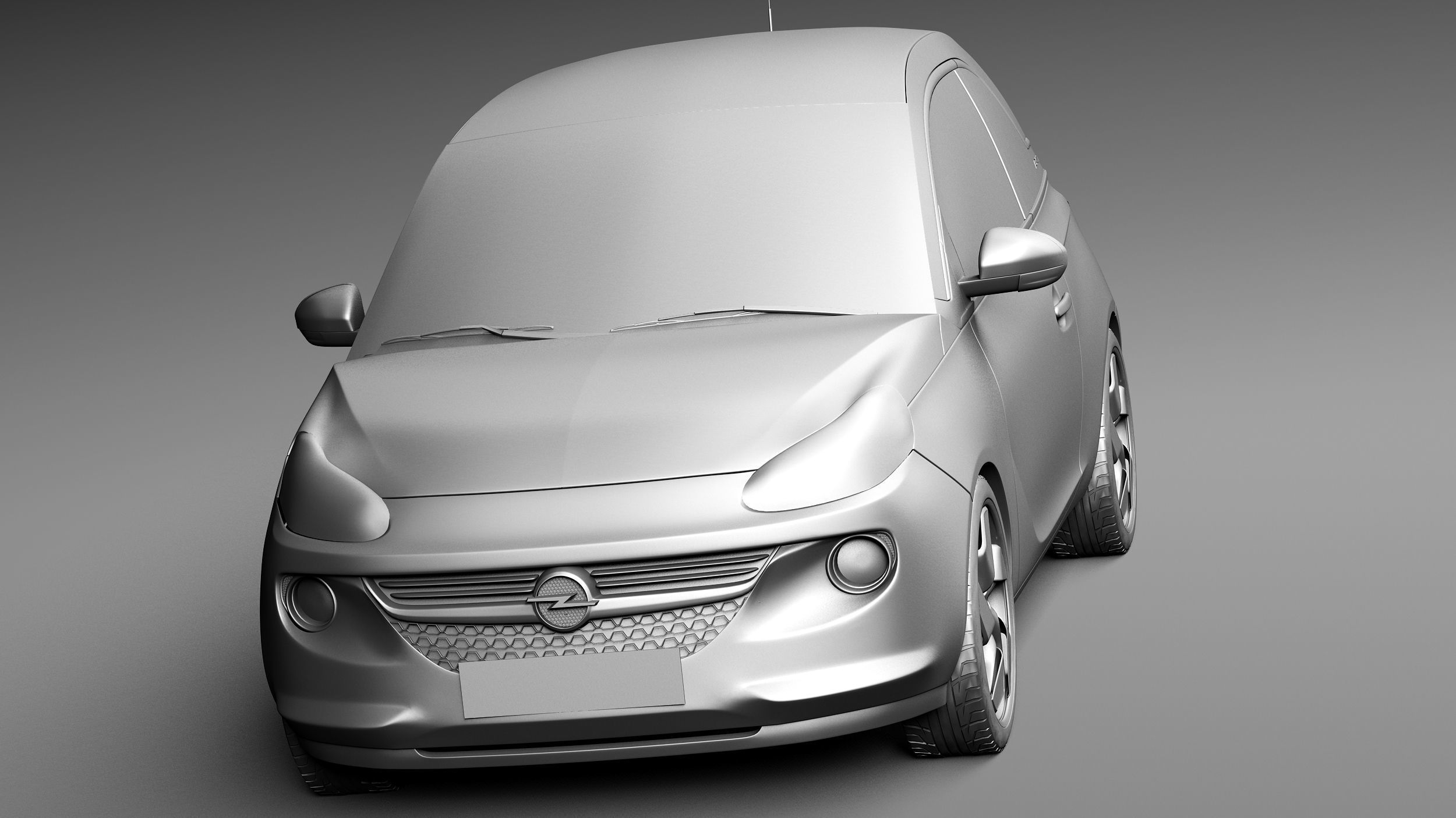 Opel Adam 2013 3D model_9
