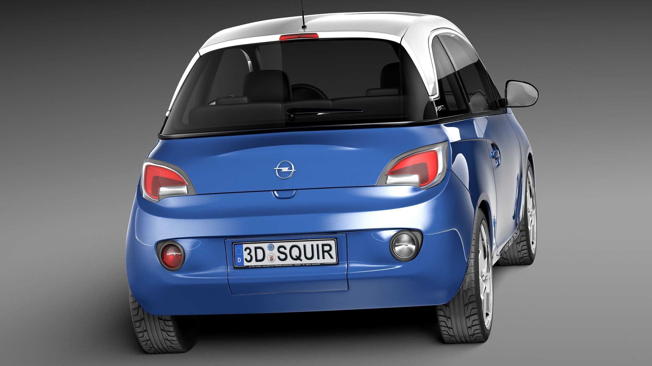 Opel Adam 2013 3D model_5