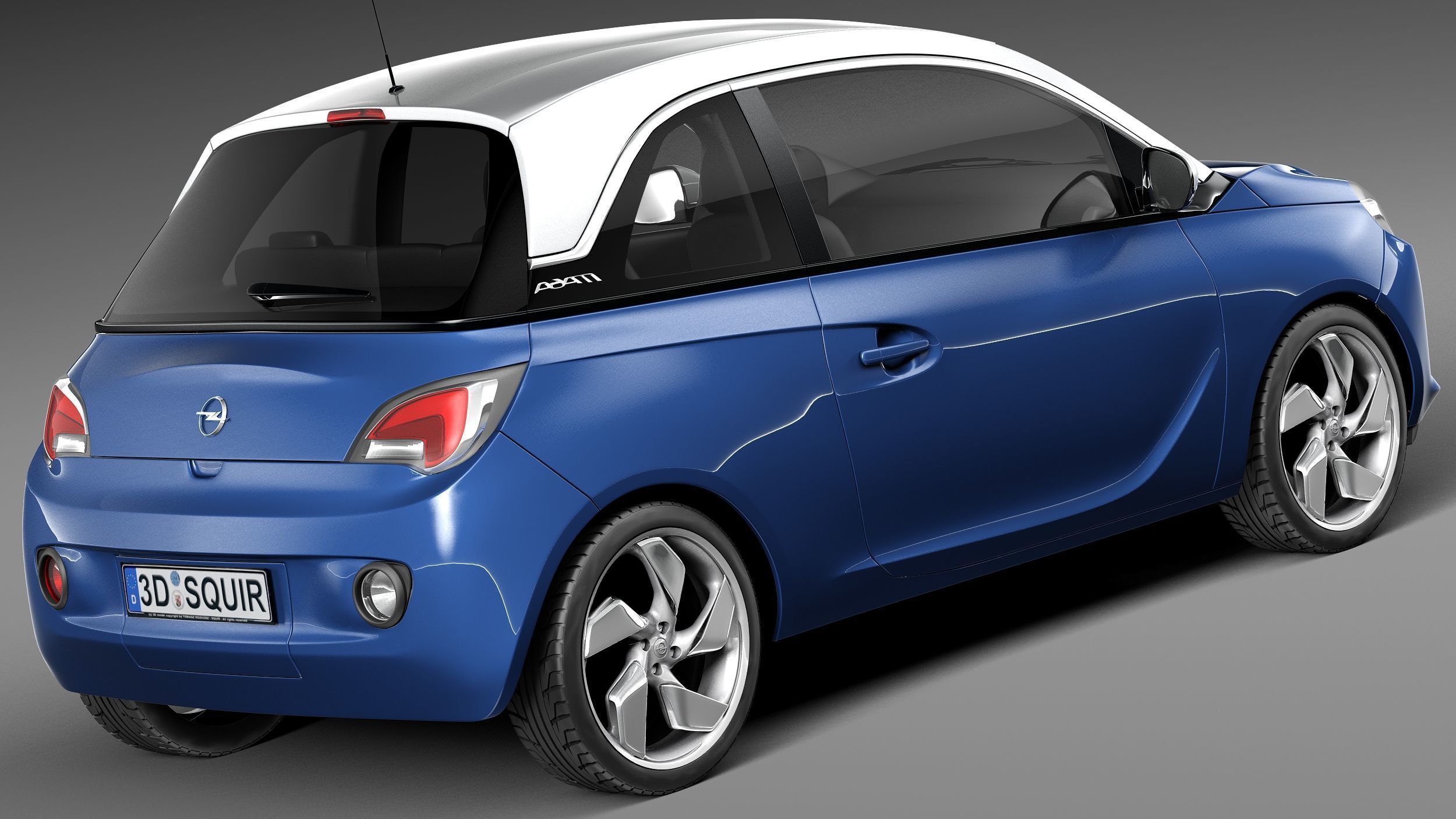 Opel Adam 2013 3D model_4