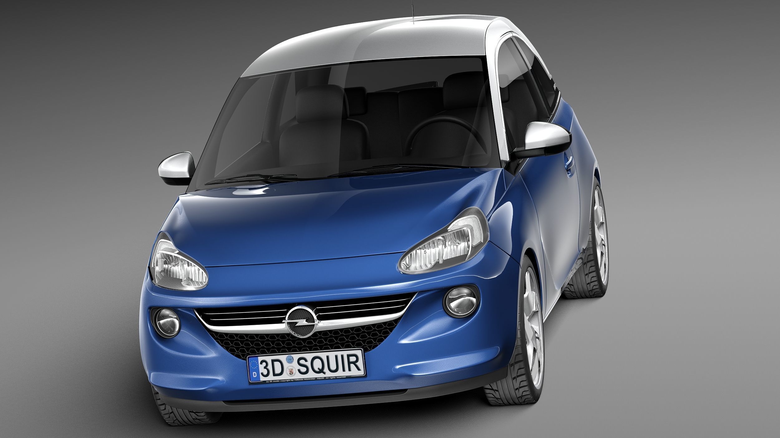Opel Adam 2013 3D model_1