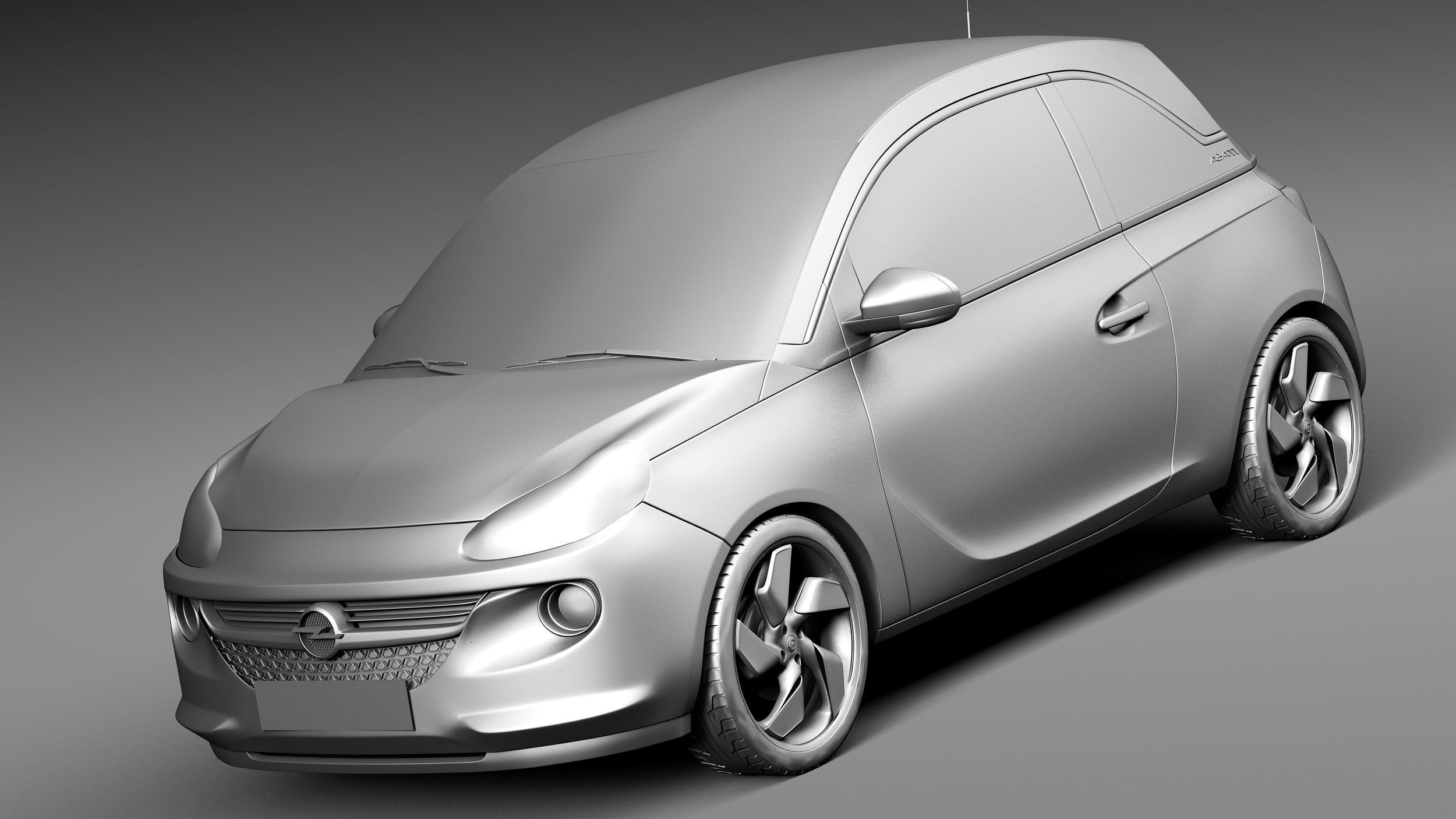 Opel Adam 2013 3D model_8