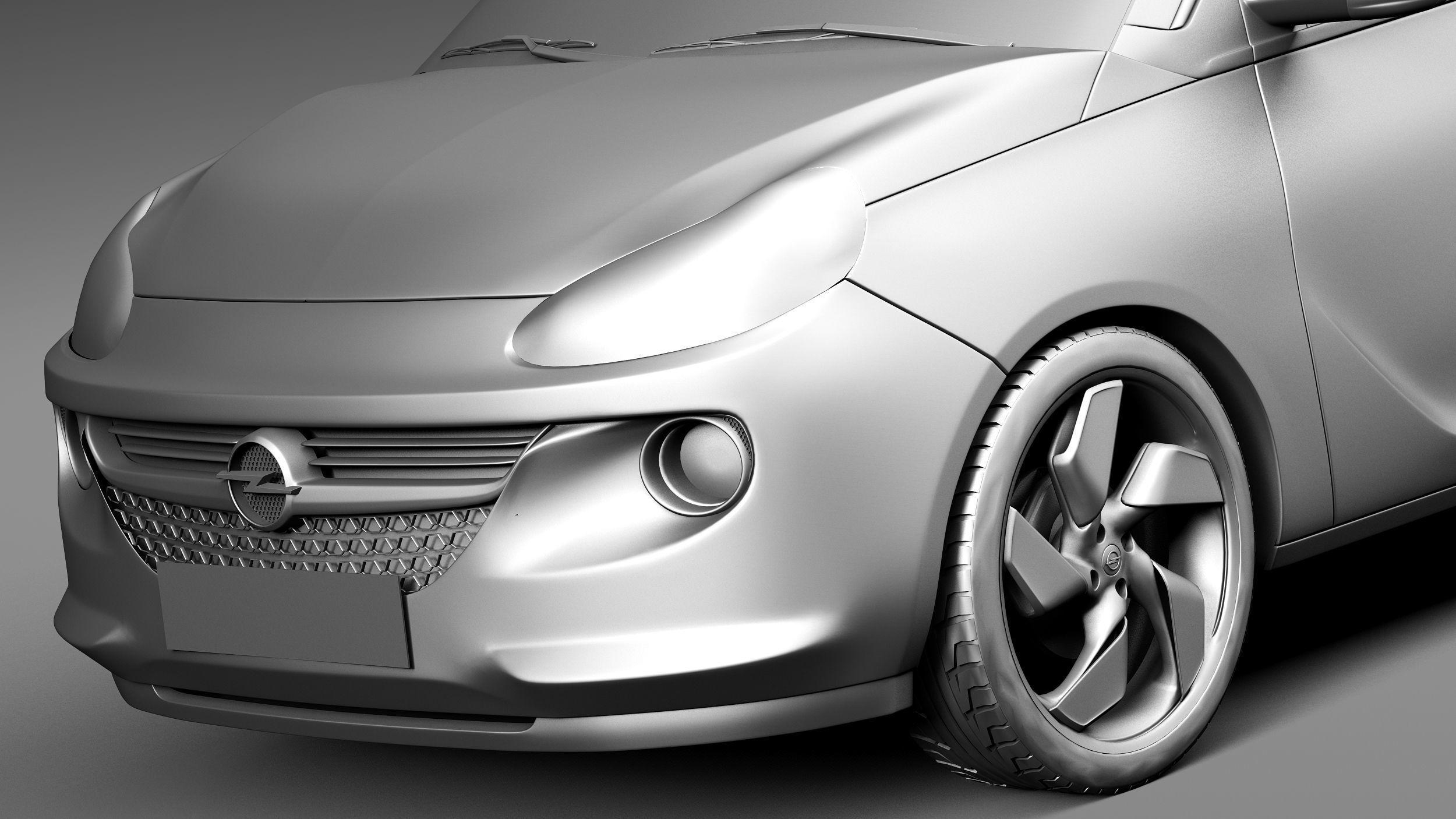 Opel Adam 2013 3D model_10
