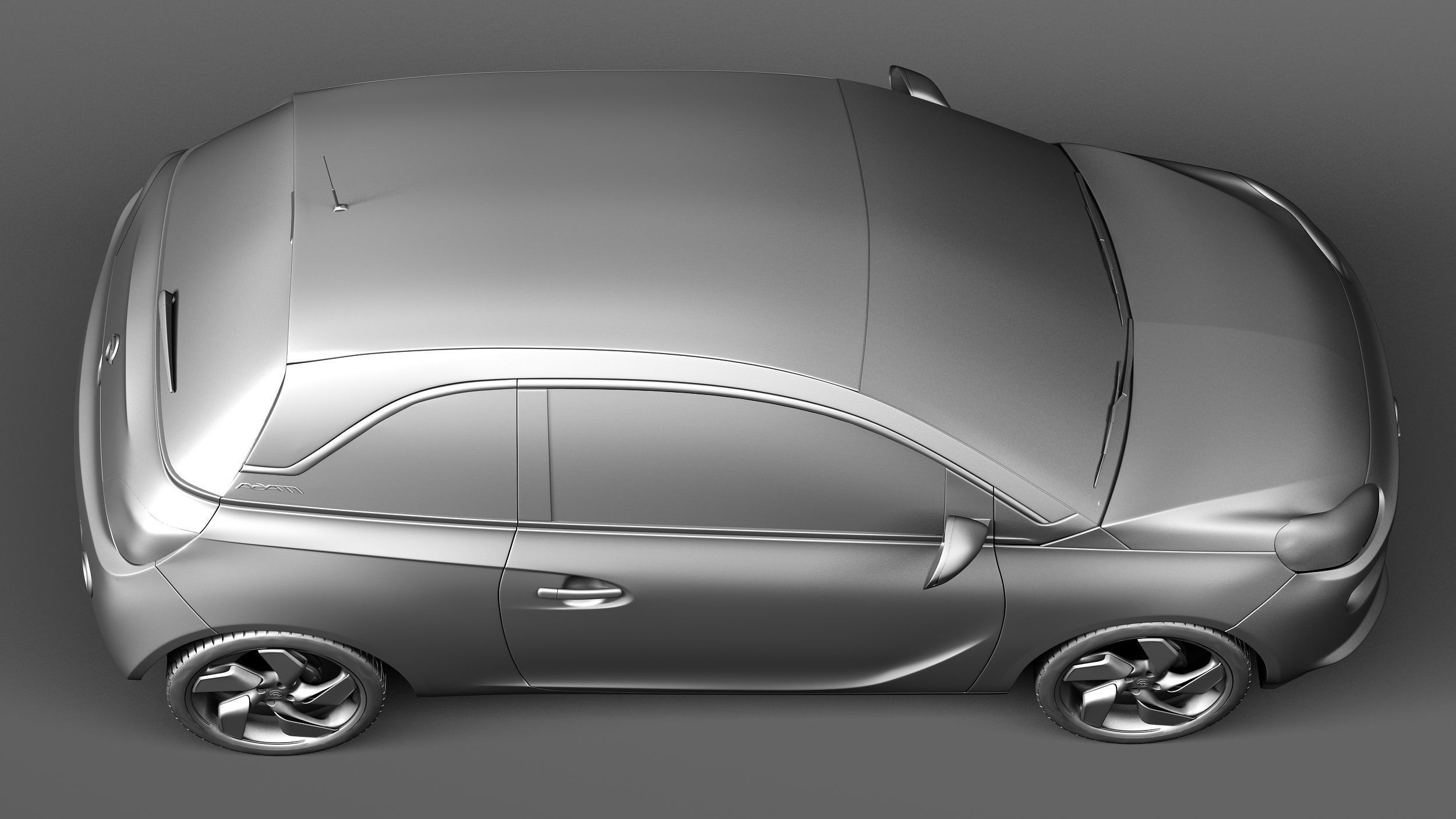 Opel Adam 2013 3D model_15