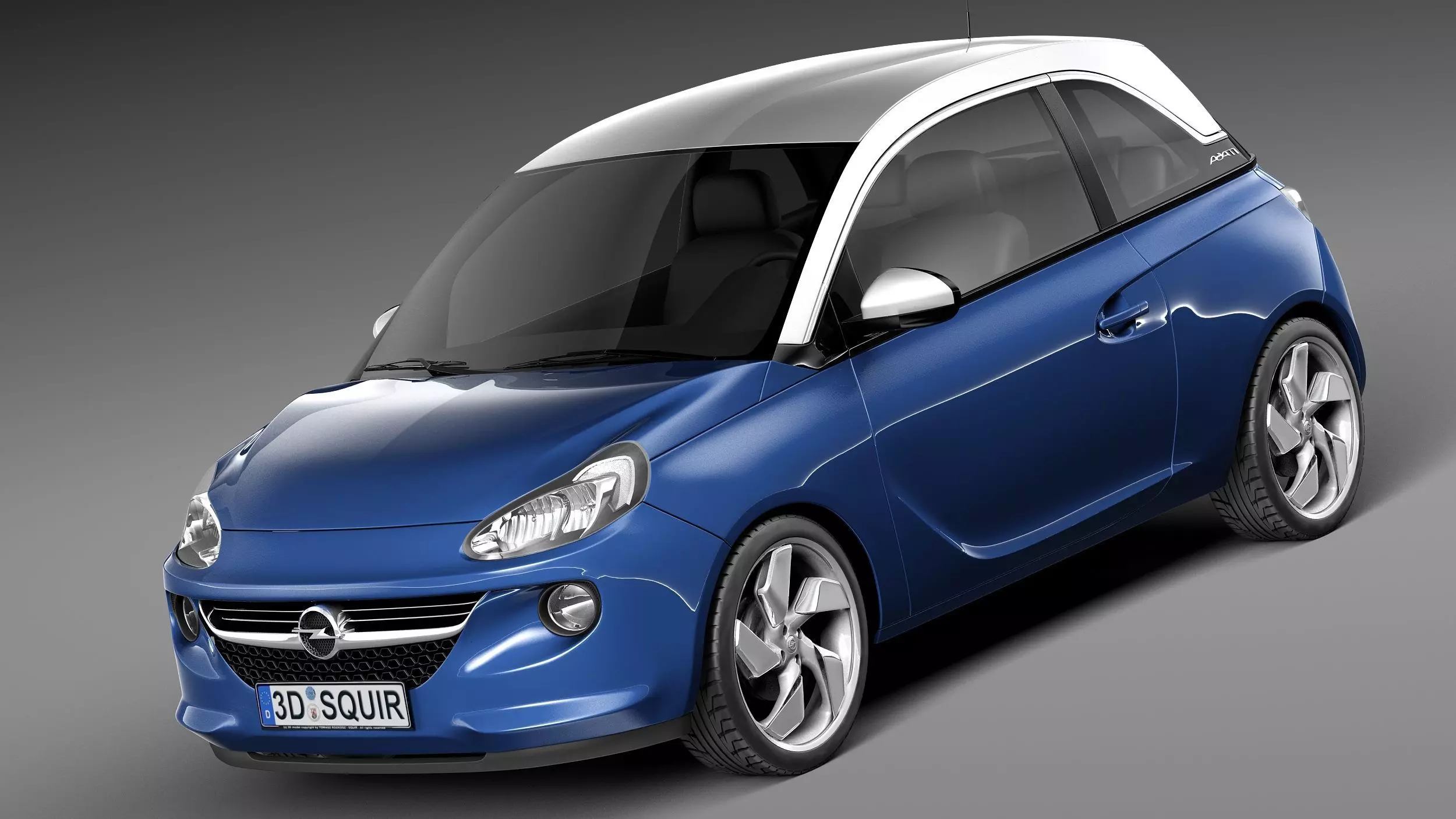 Opel Adam 2013 3D model_0