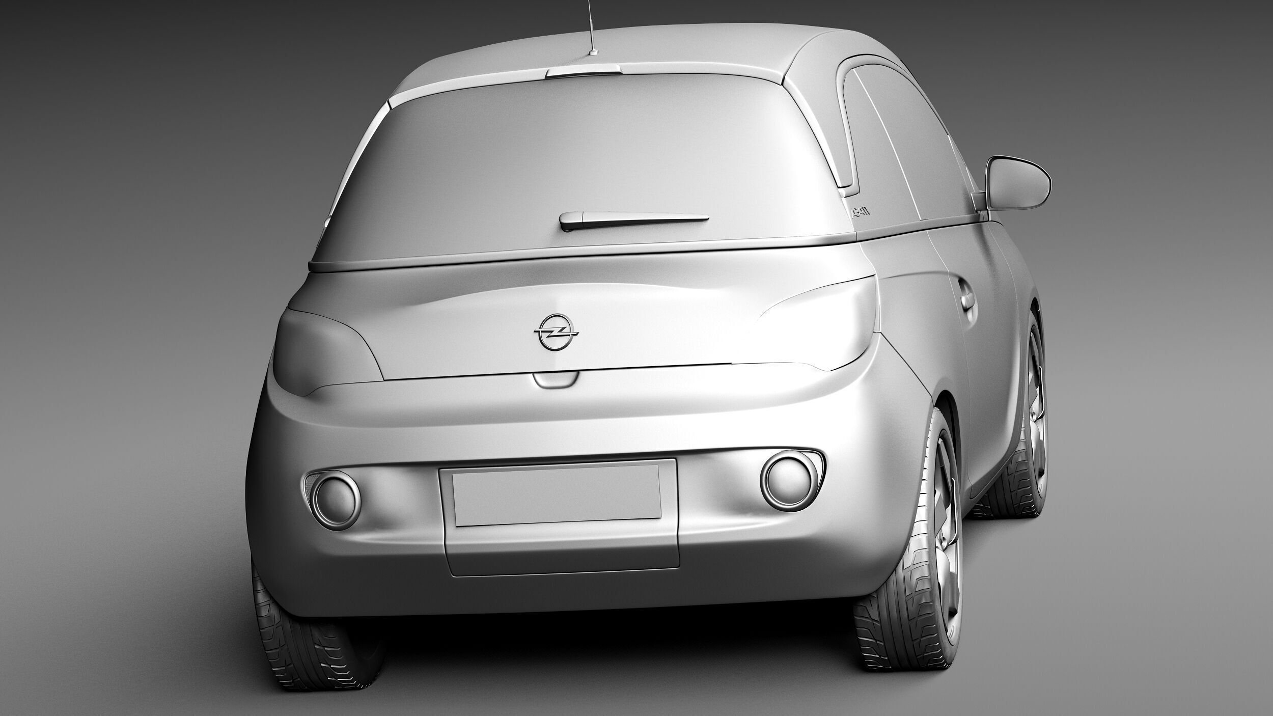 Opel Adam 2013 3D model_13