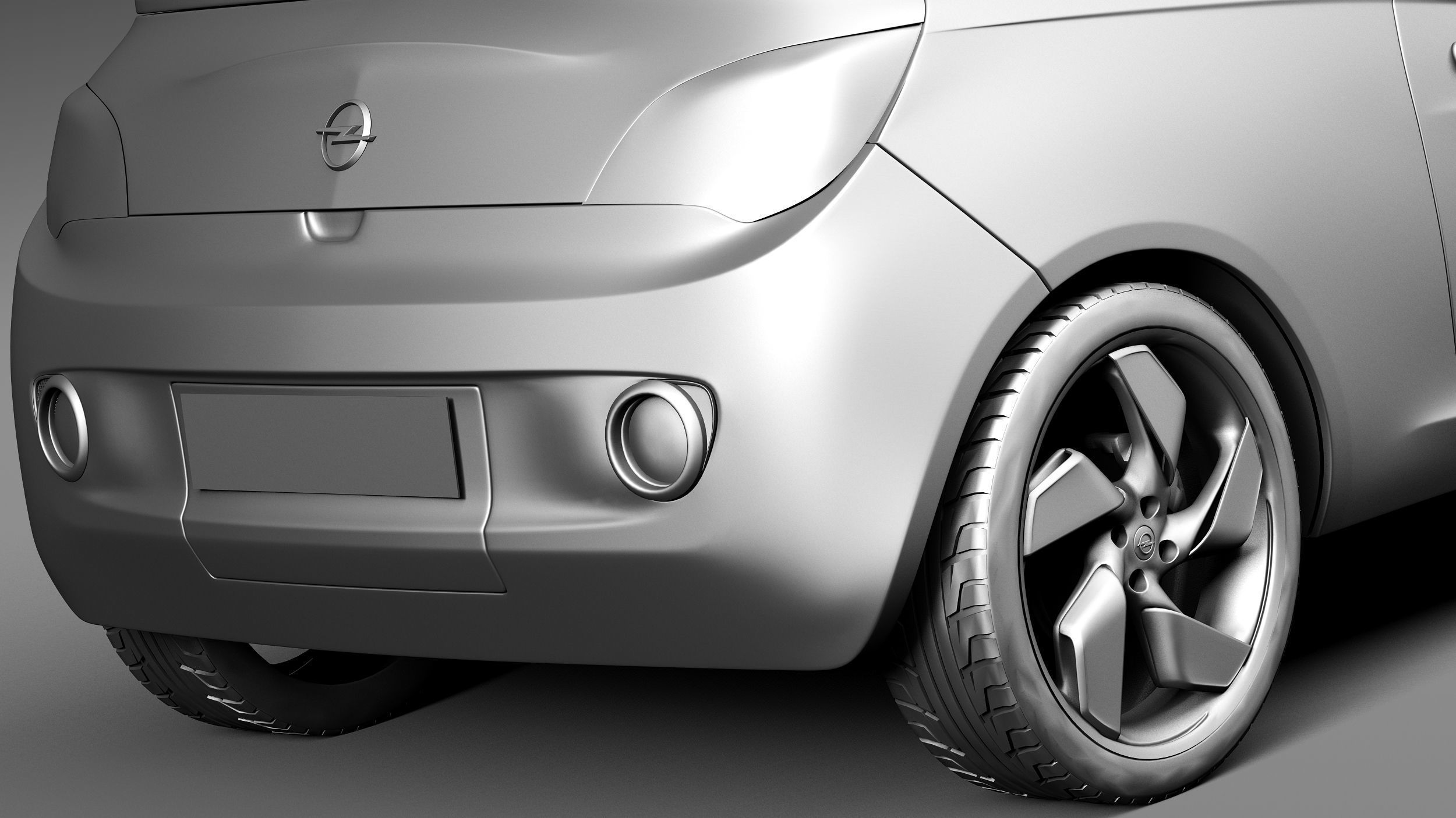 Opel Adam 2013 3D model_11