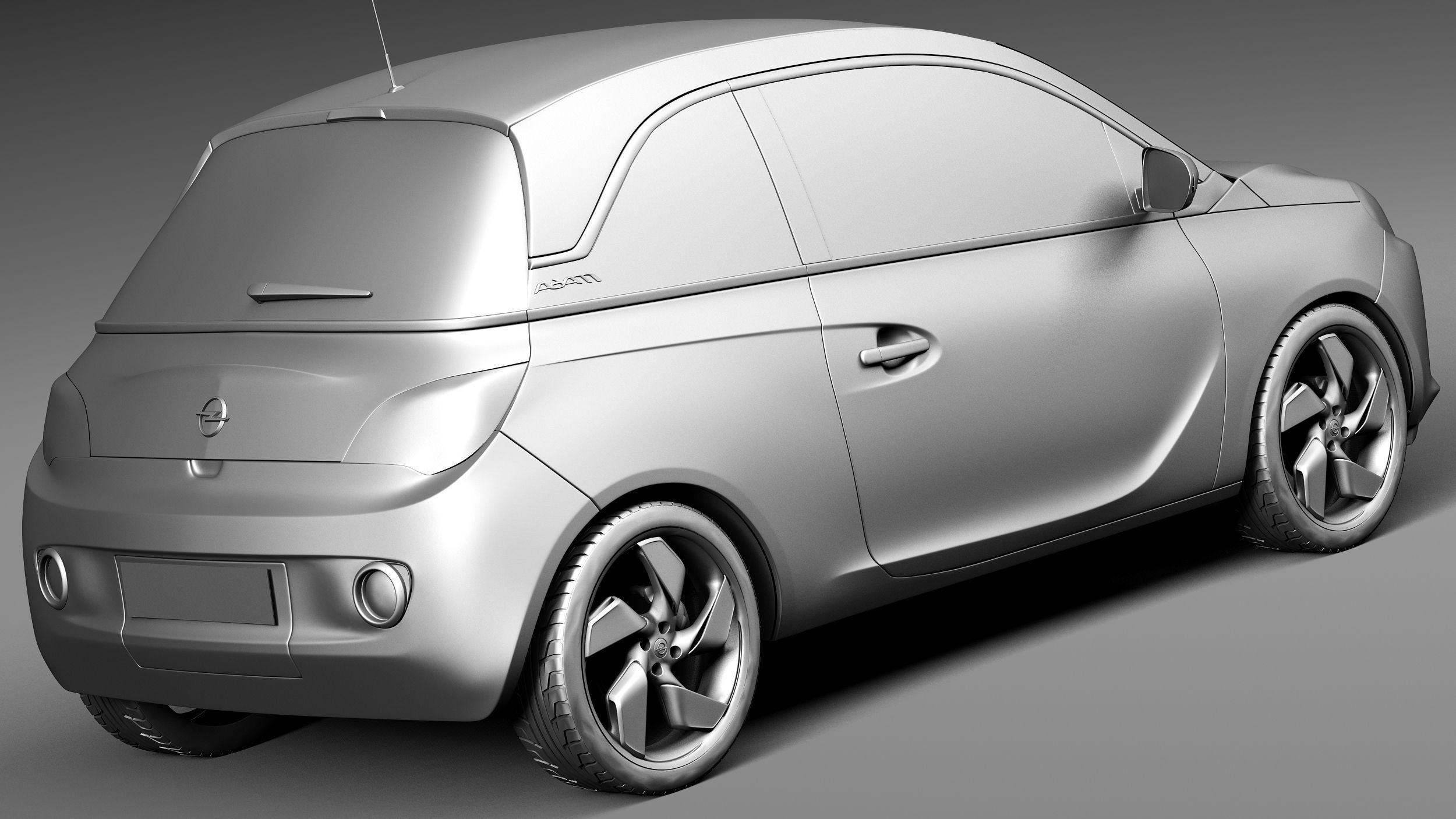 Opel Adam 2013 3D model_12
