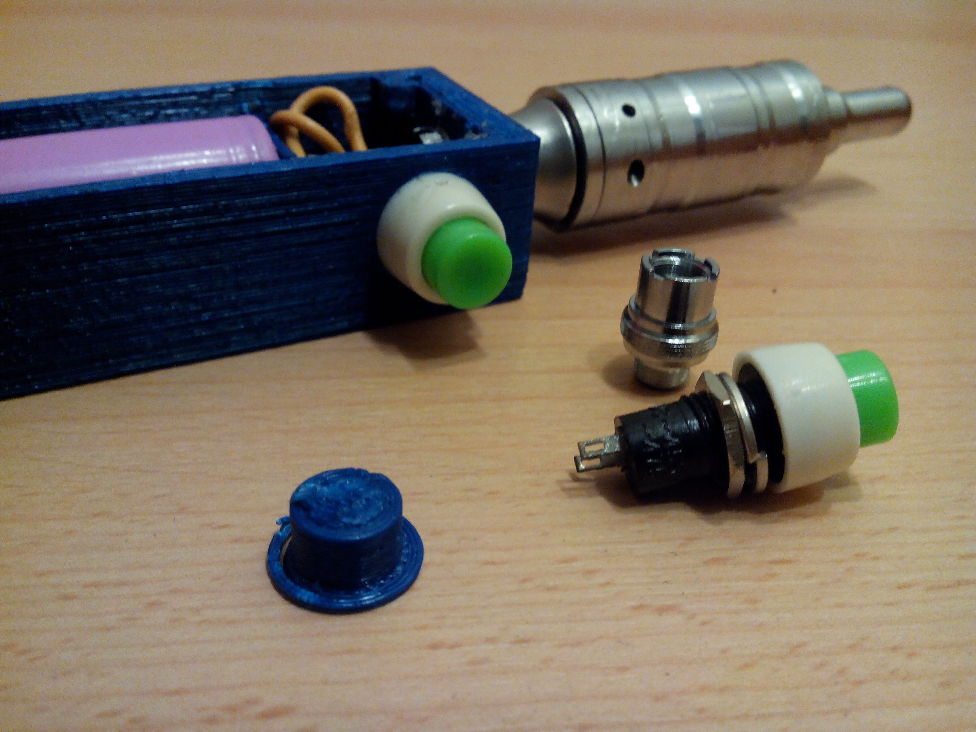 E-Cigarette mod 3D print model_1