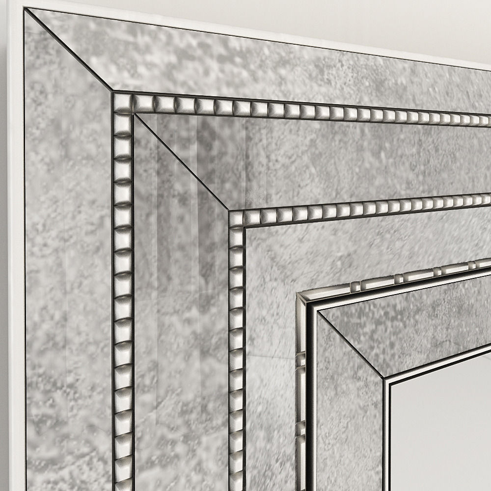 Hooker Furniture Melange Glamour Floor Mirror 3D model CGTrader