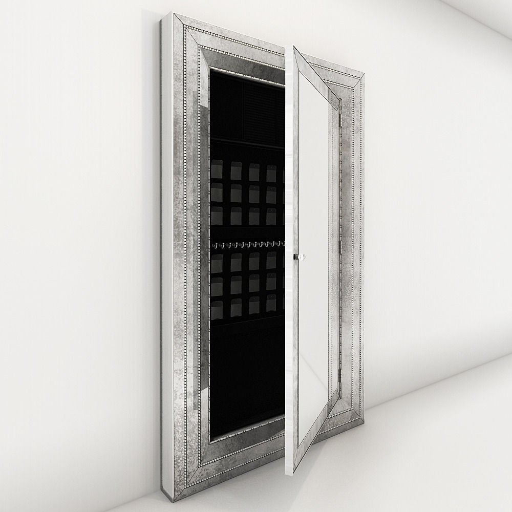 Hooker Furniture Melange Glamour Floor Mirror 3D model CGTrader