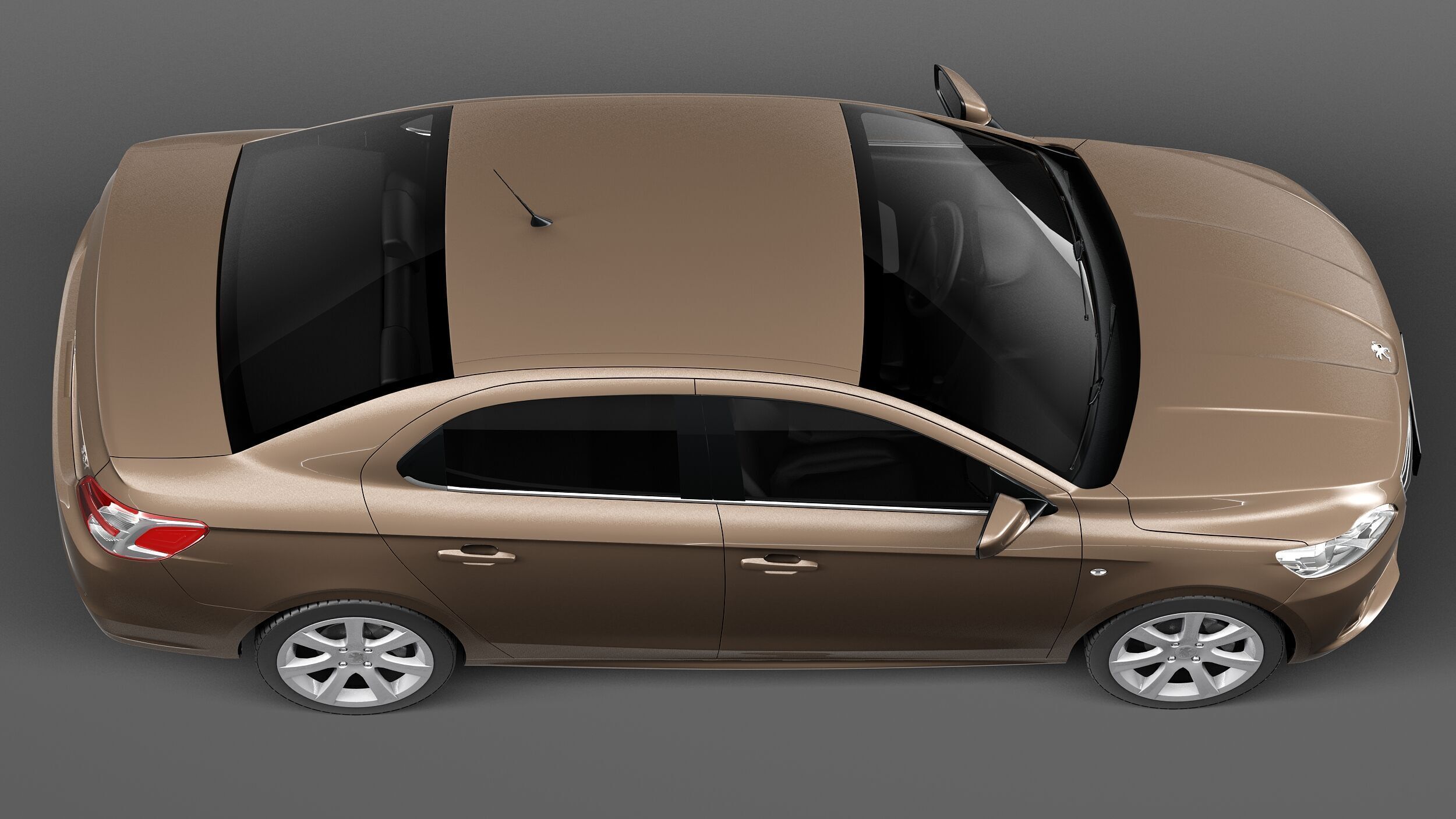 Peugeot 301 2013 3D model_7
