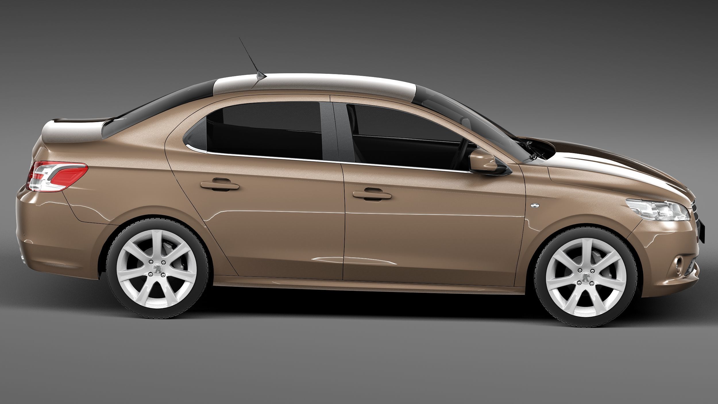 Peugeot 301 2013 3D model_6