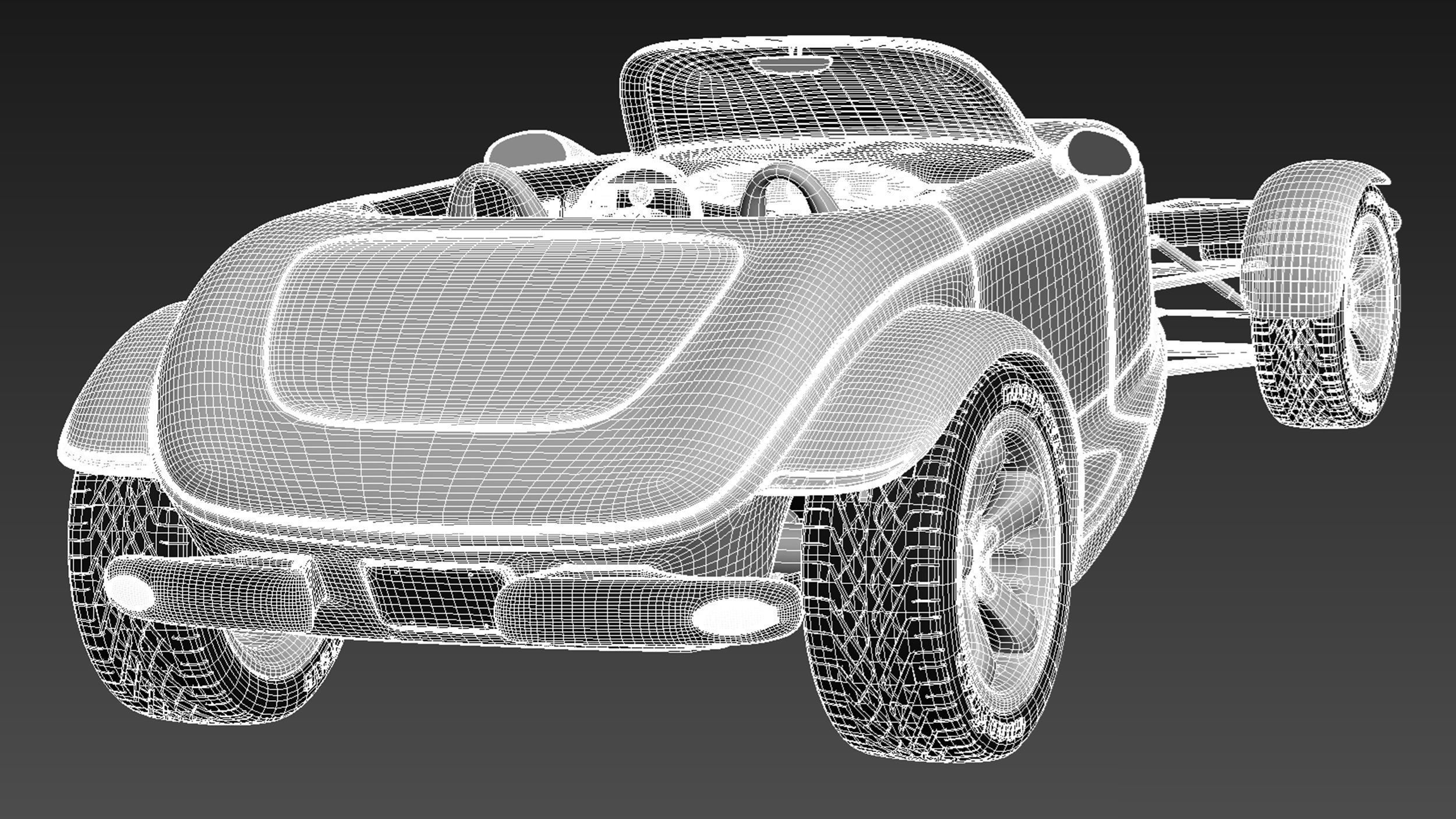 Plymouth Prowler Concept 1993 3D model_18