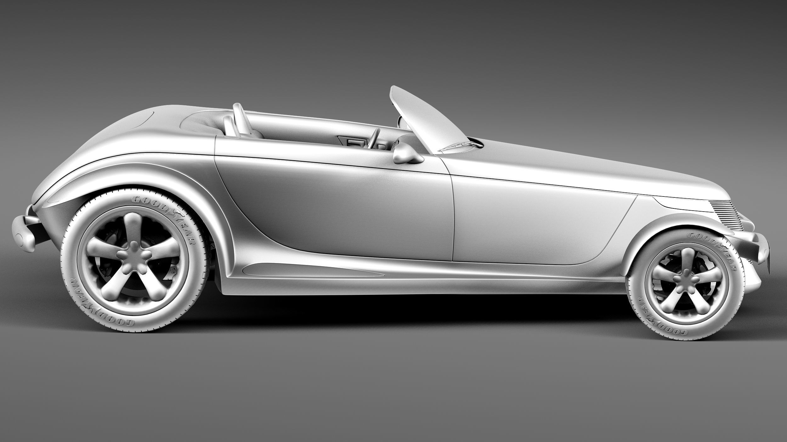Plymouth Prowler Concept 1993 3D model_14