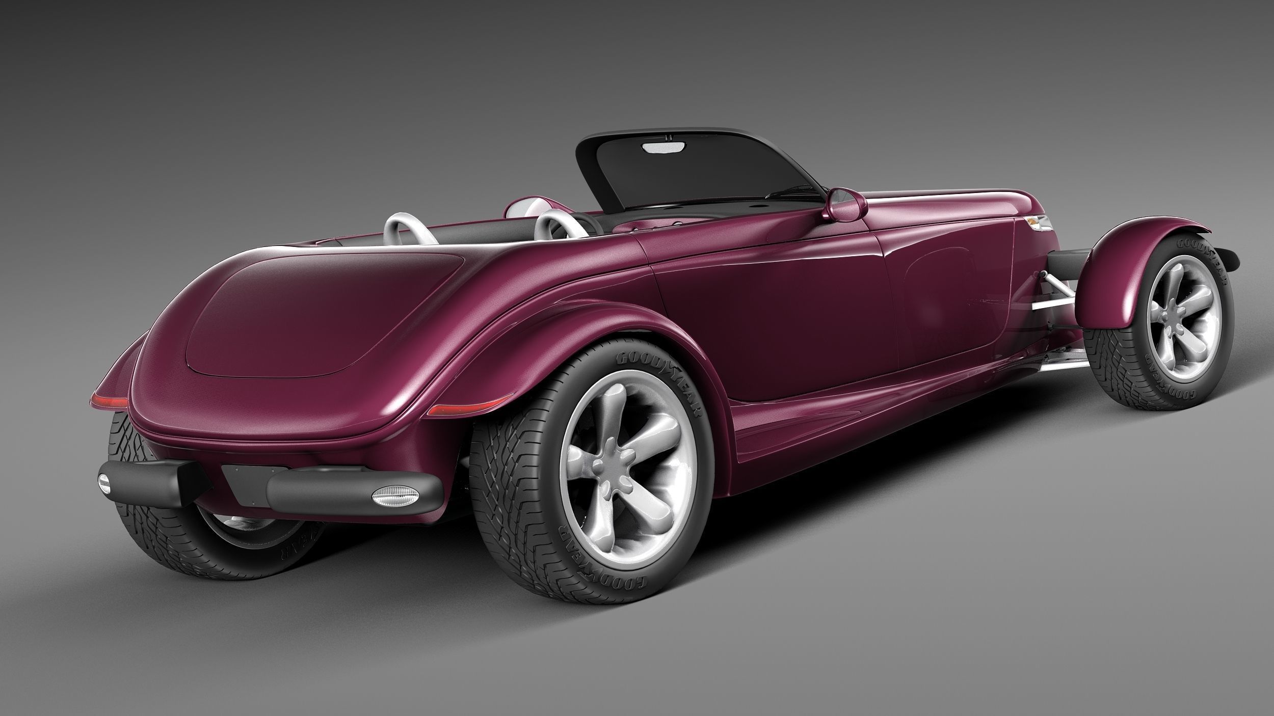 Plymouth Prowler Concept 1993 3D model_4