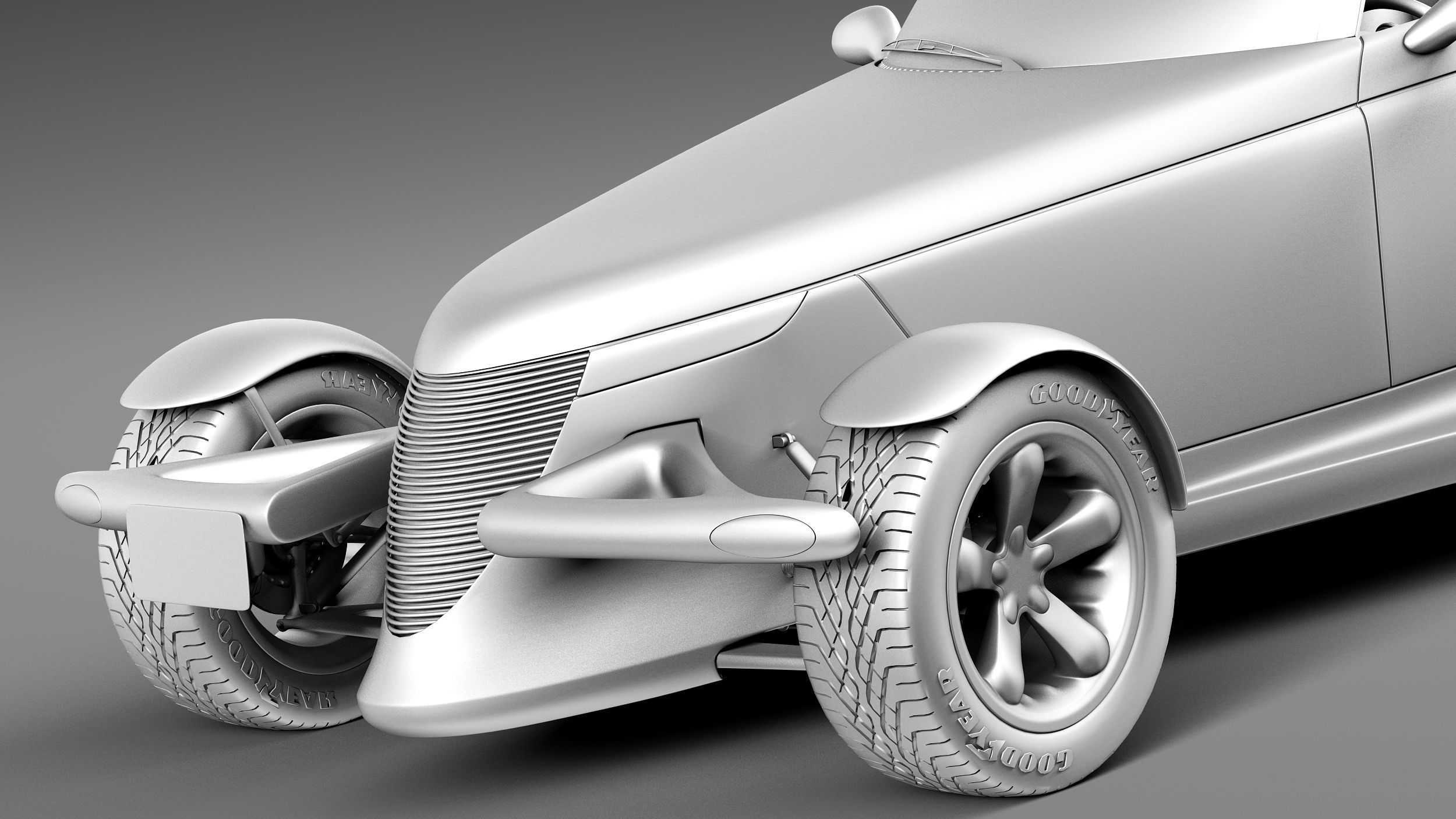 Plymouth Prowler Concept 1993 3D model_10