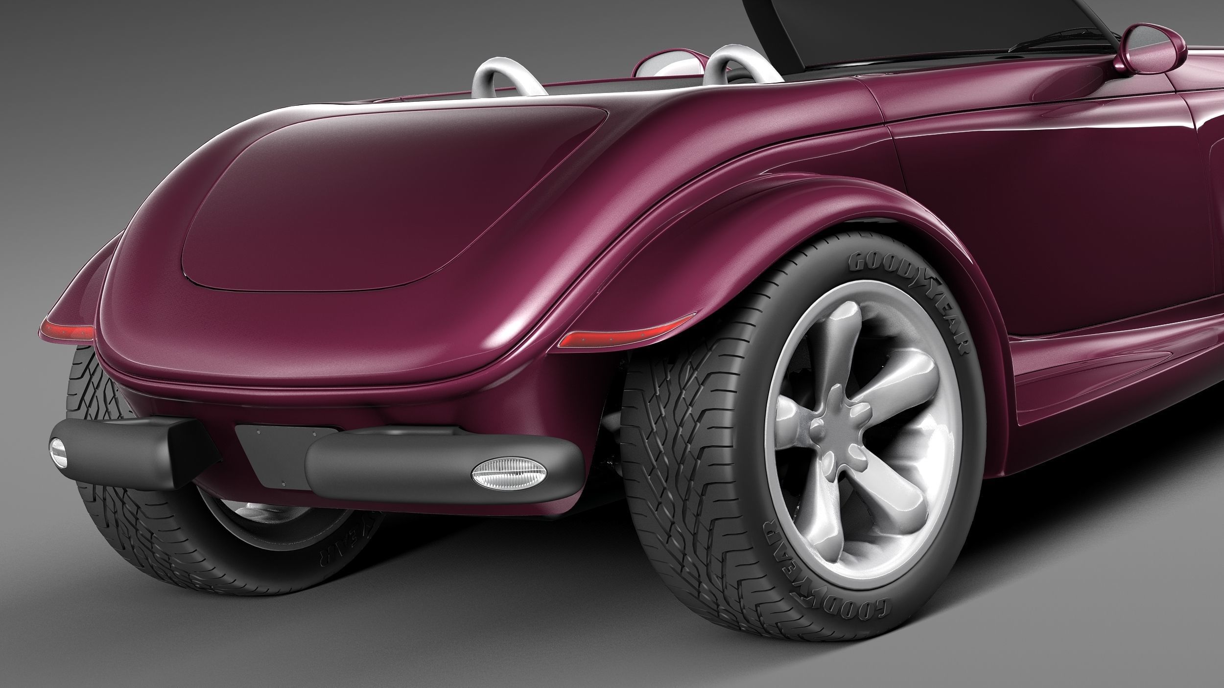 Plymouth Prowler Concept 1993 3D model_3