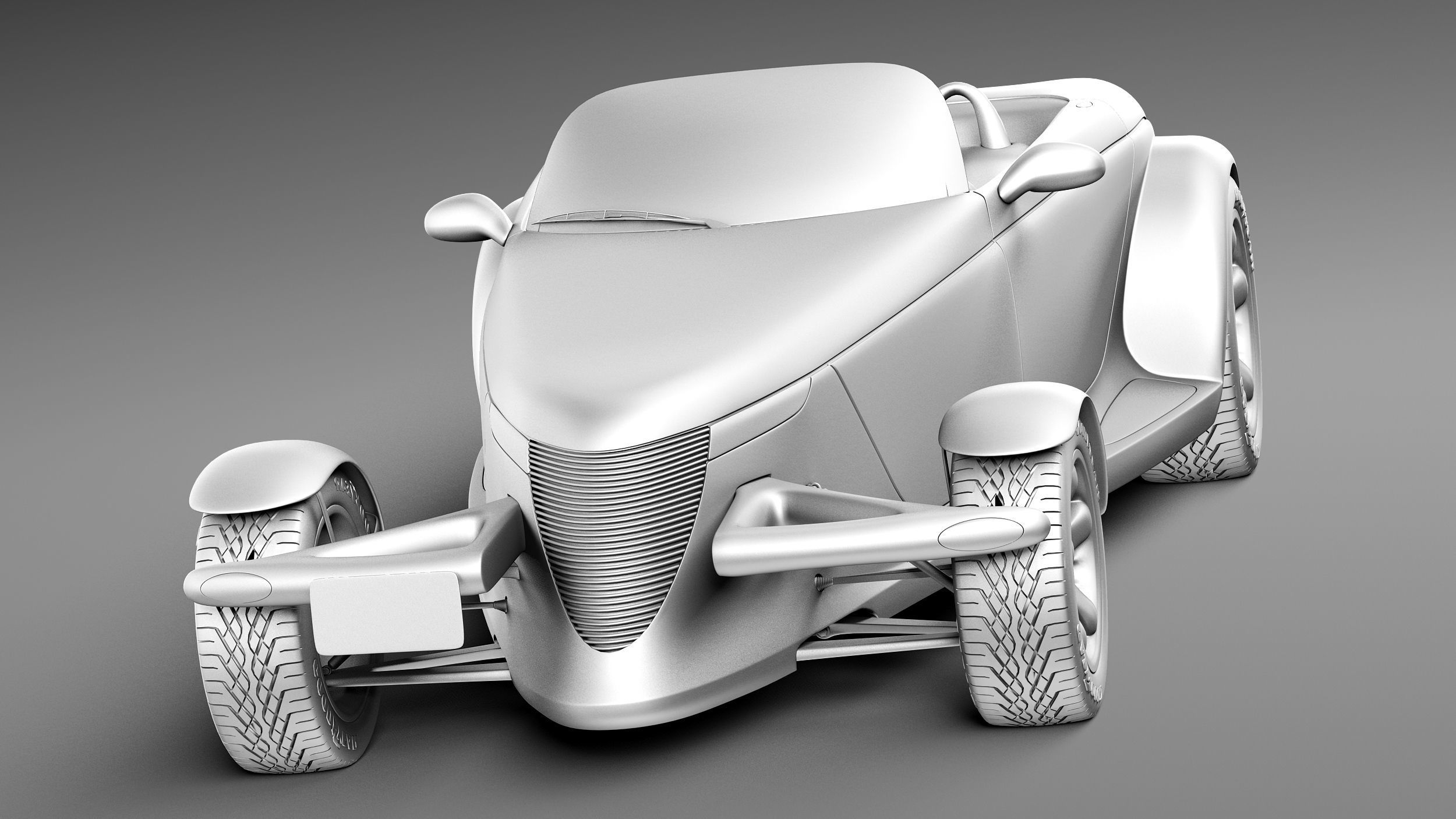 Plymouth Prowler Concept 1993 3D model_9