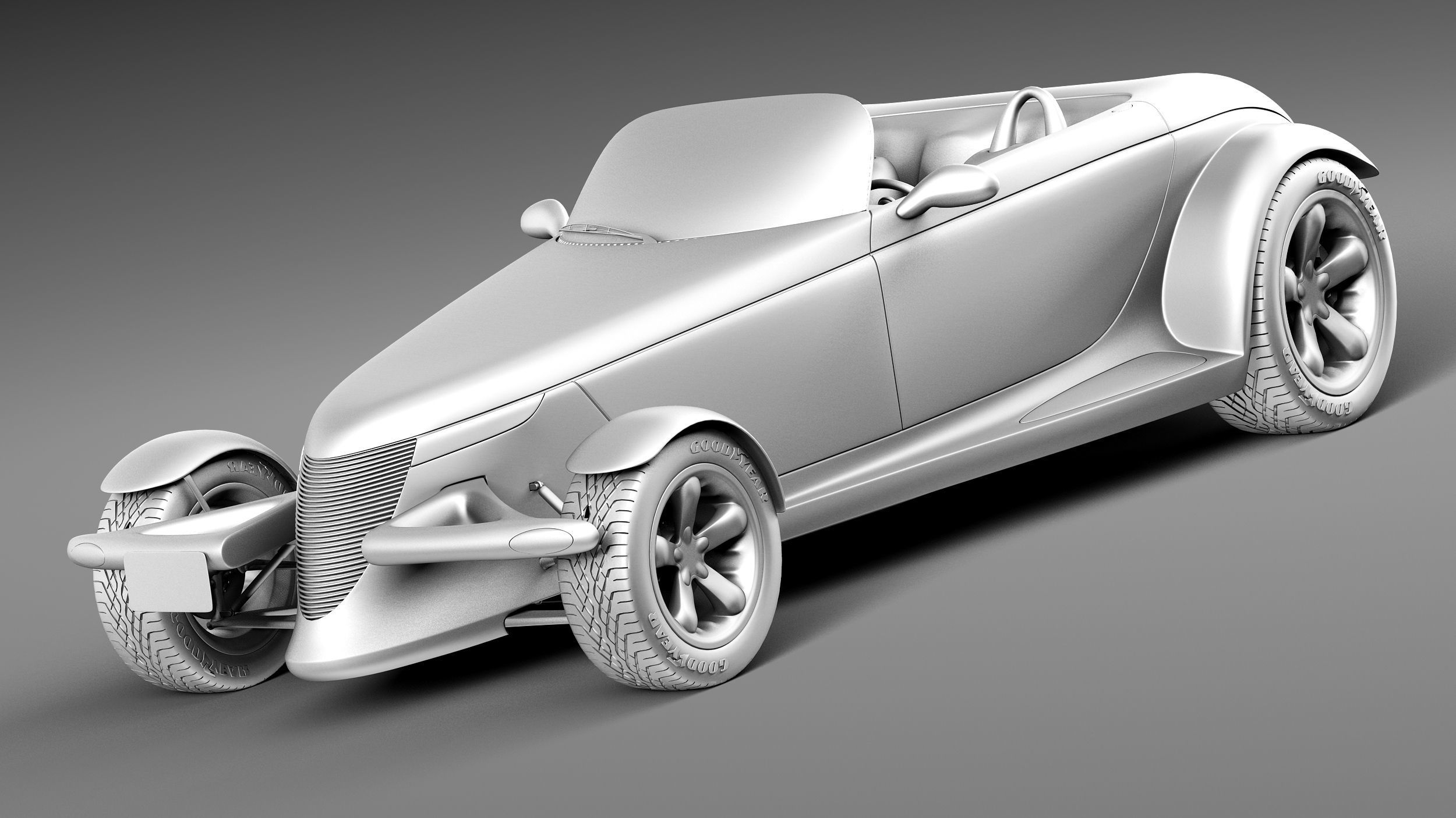 Plymouth Prowler Concept 1993 3D model_8