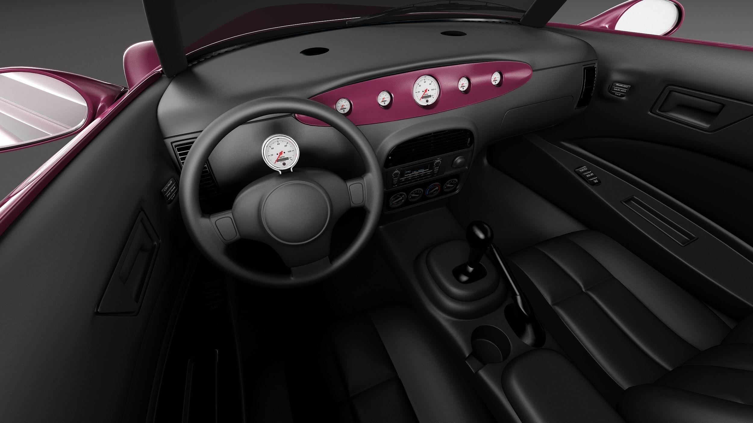 Plymouth Prowler Concept 1993 3D model_16