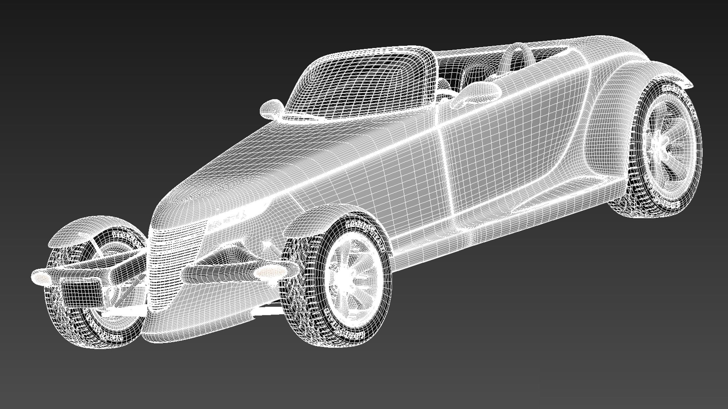 Plymouth Prowler Concept 1993 3D model_17