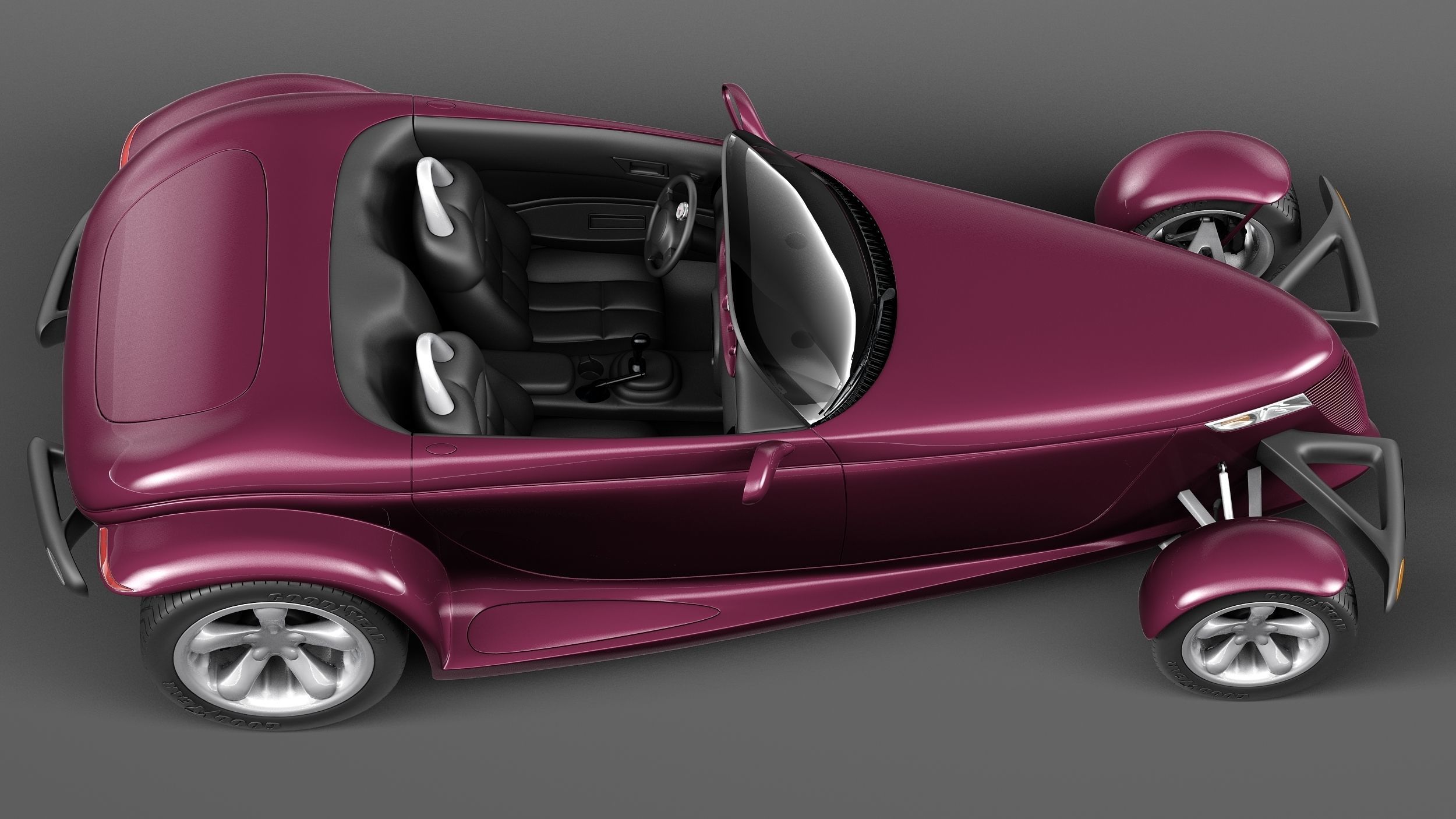 Plymouth Prowler Concept 1993 3D model_7