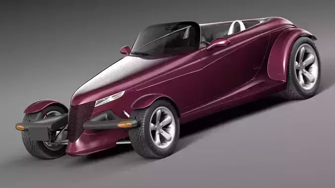 Plymouth Prowler Concept 1993 3D model Plymouth Prowler Concept 1993 3D model