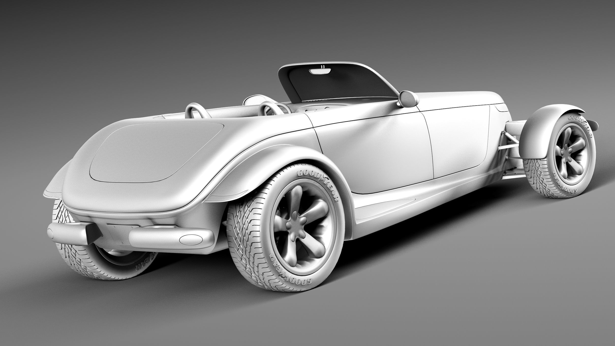 Plymouth Prowler Concept 1993 3D model_12