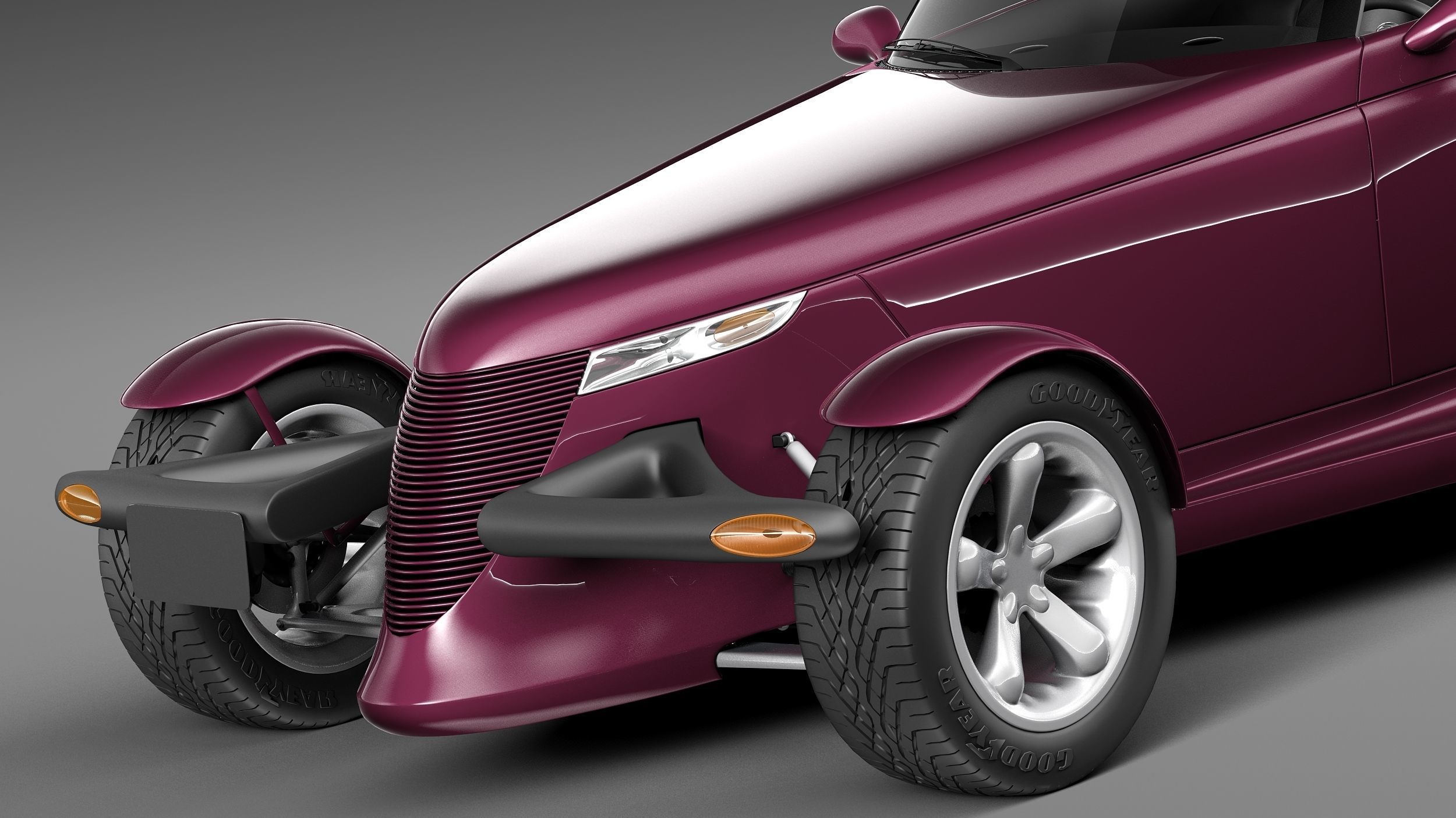 Plymouth Prowler Concept 1993 3D model_2