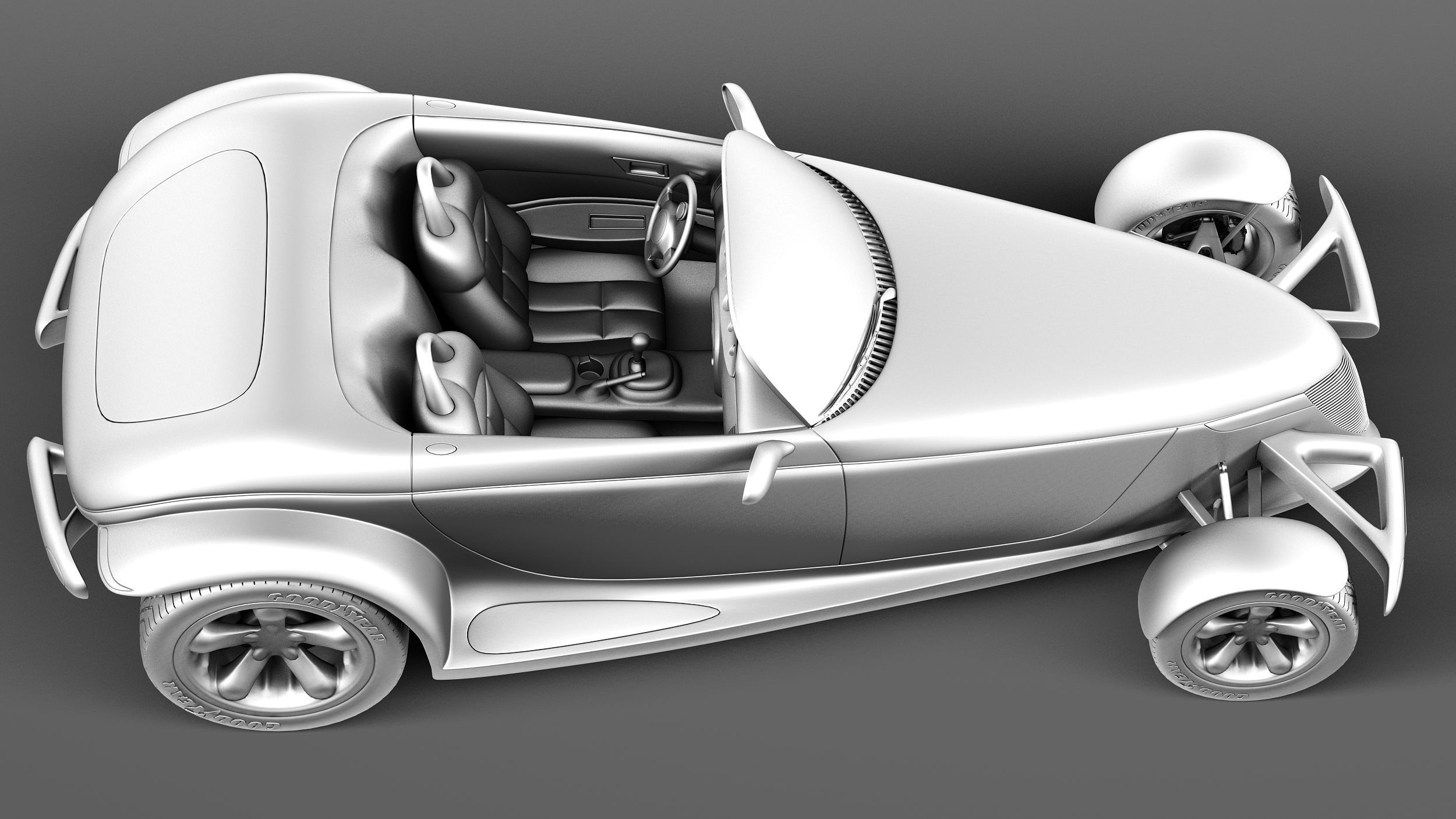 Plymouth Prowler Concept 1993 3D model_15