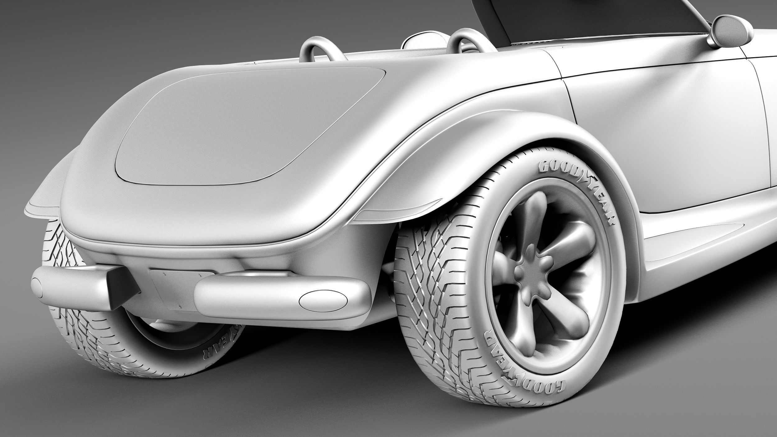 Plymouth Prowler Concept 1993 3D model_11