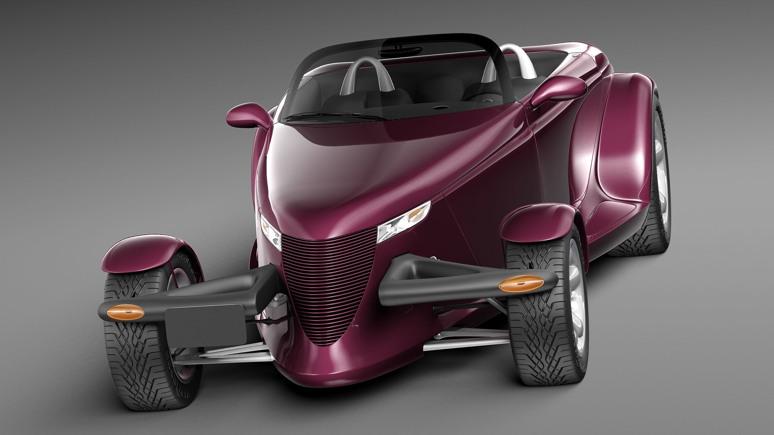 Plymouth Prowler Concept 1993 3D model_1
