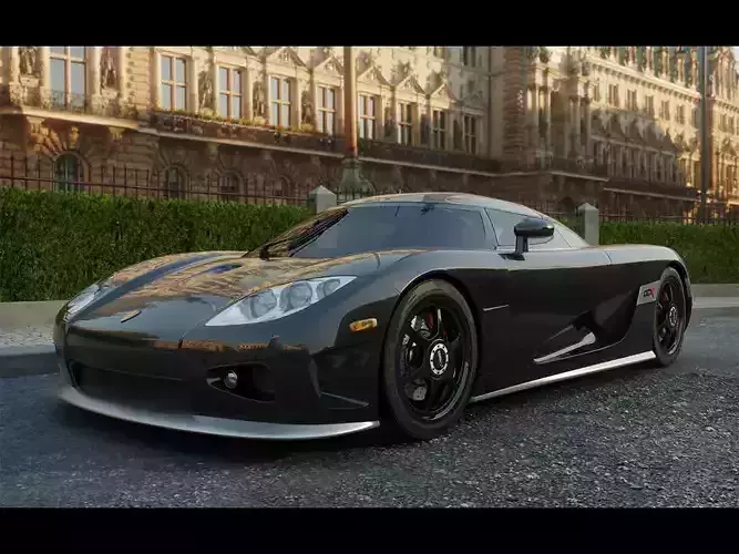 Koenigsegg CCX 3D model Koenigsegg CCX 3D model