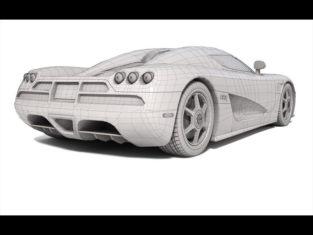 Koenigsegg CCX 3D model_2