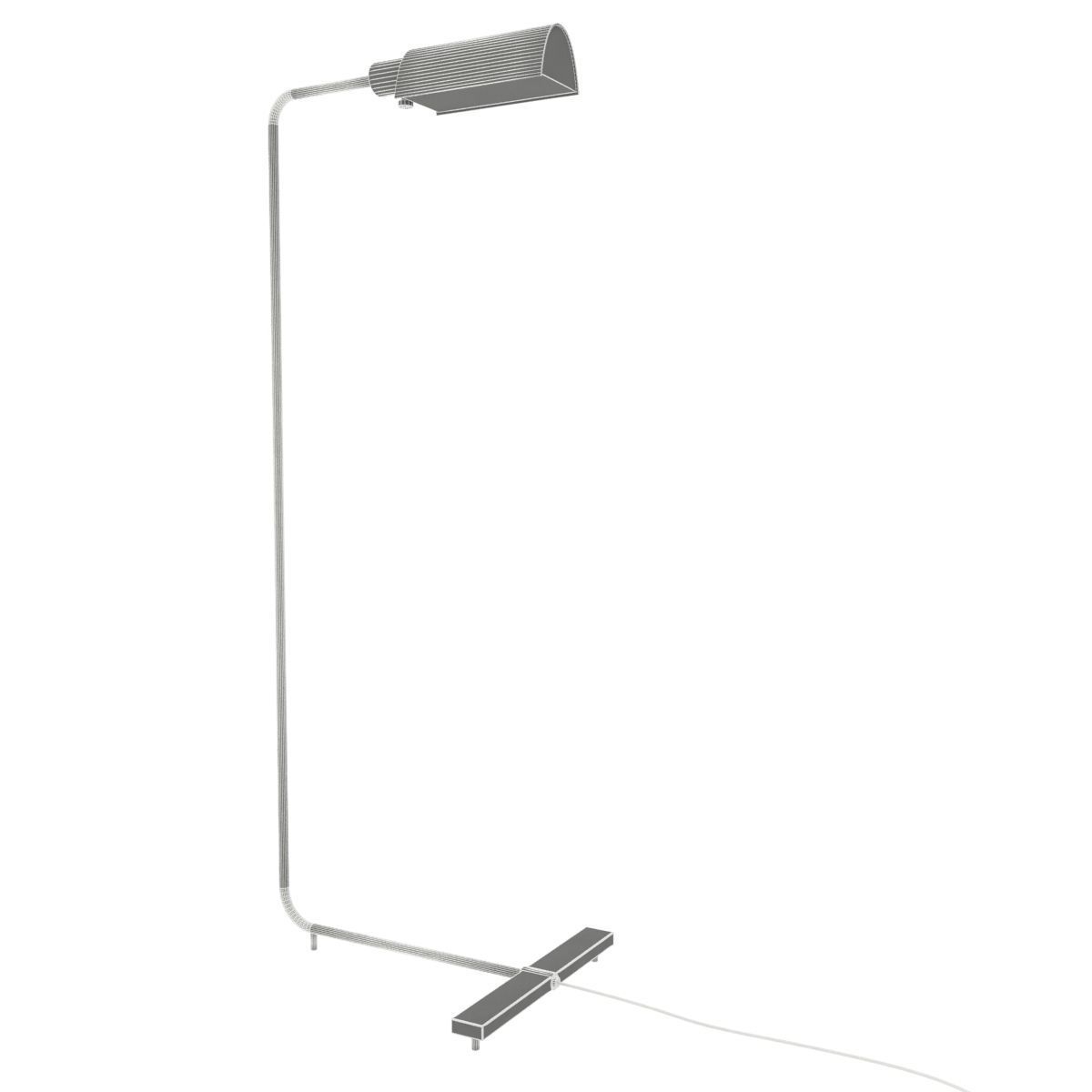 Modern Floor Lamp 3D model_1