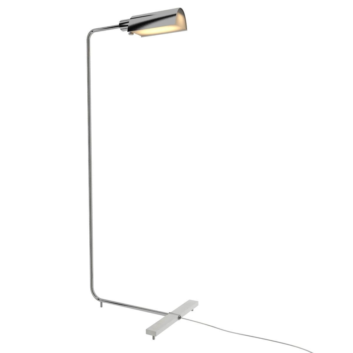 Modern Floor Lamp 3D model_2
