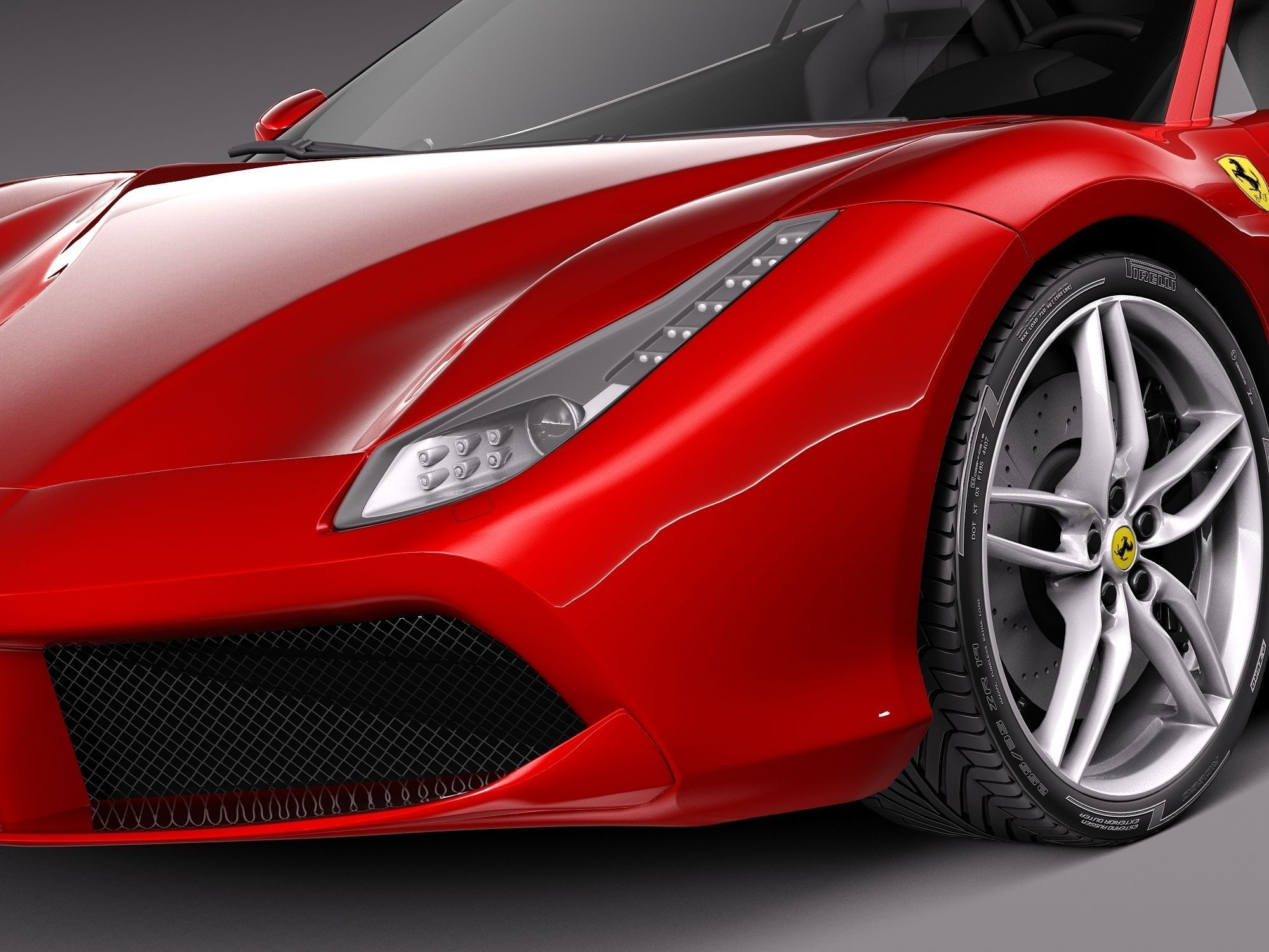 Ferrari 488 GTB 2016 3D model_2