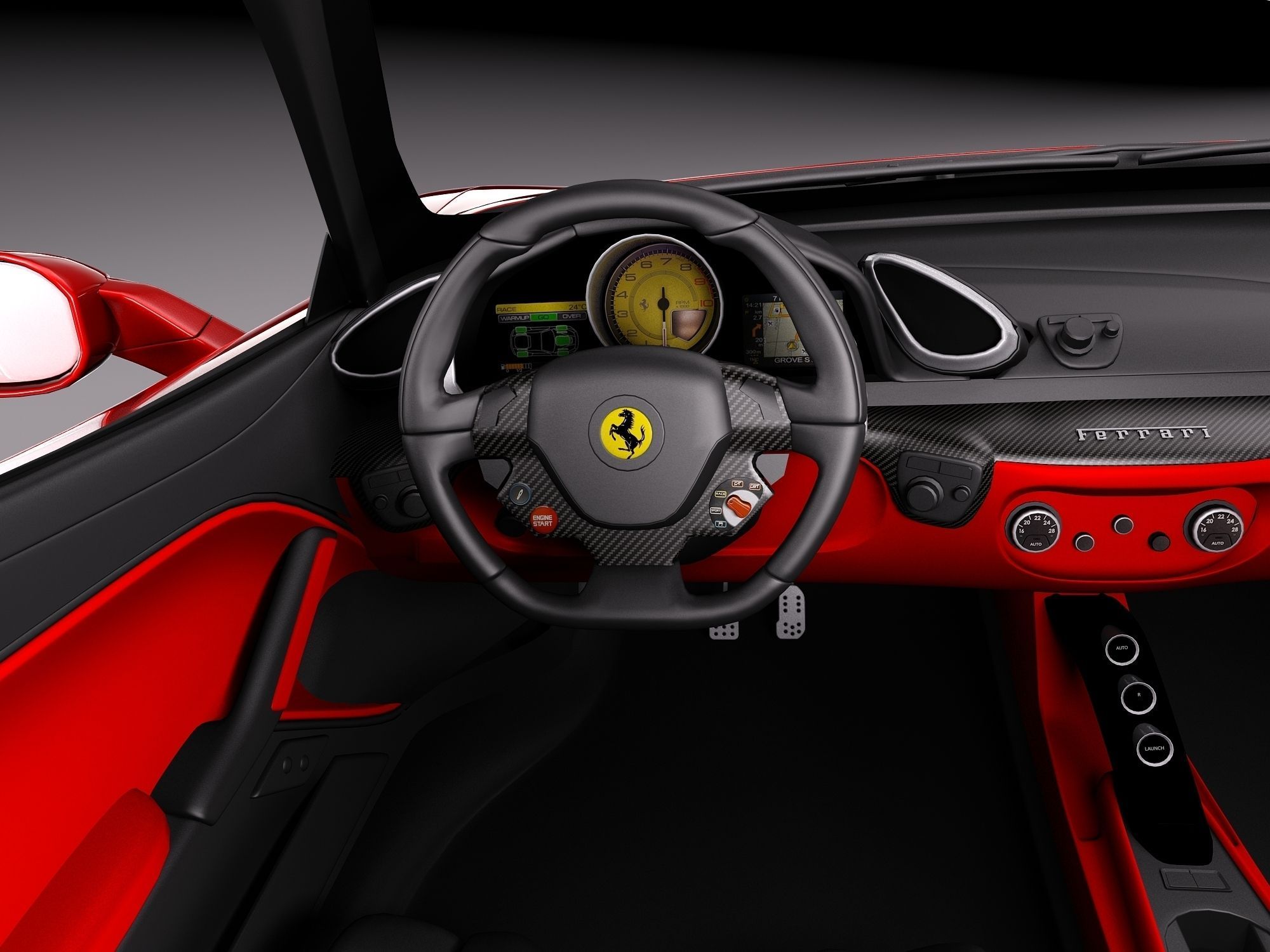 Ferrari 488 GTB 2016 3D model_8