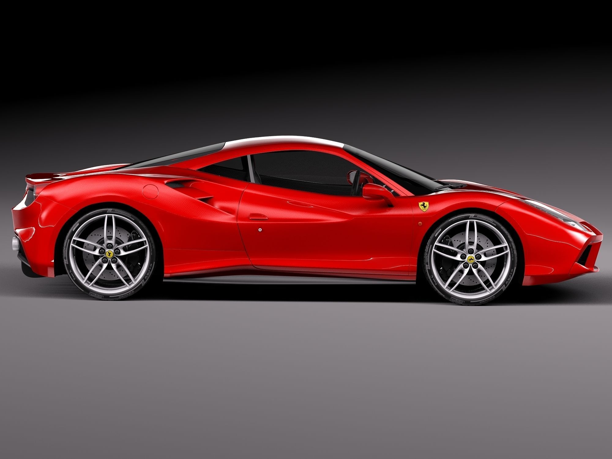 Ferrari 488 GTB 2016 3D model_7