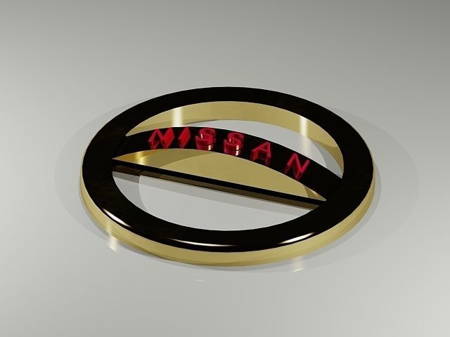 Nissan Cars Logo 3D print model_2