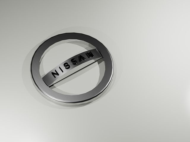 Nissan Cars Logo 3D print model_1