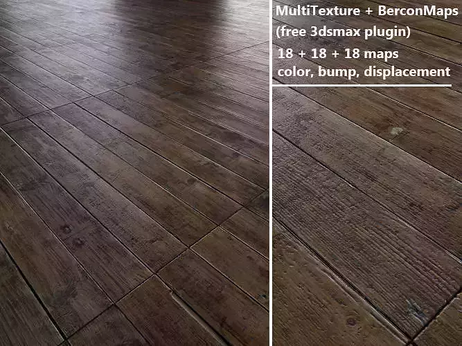 floorboards Parquet - Antique oak - MultiTexture