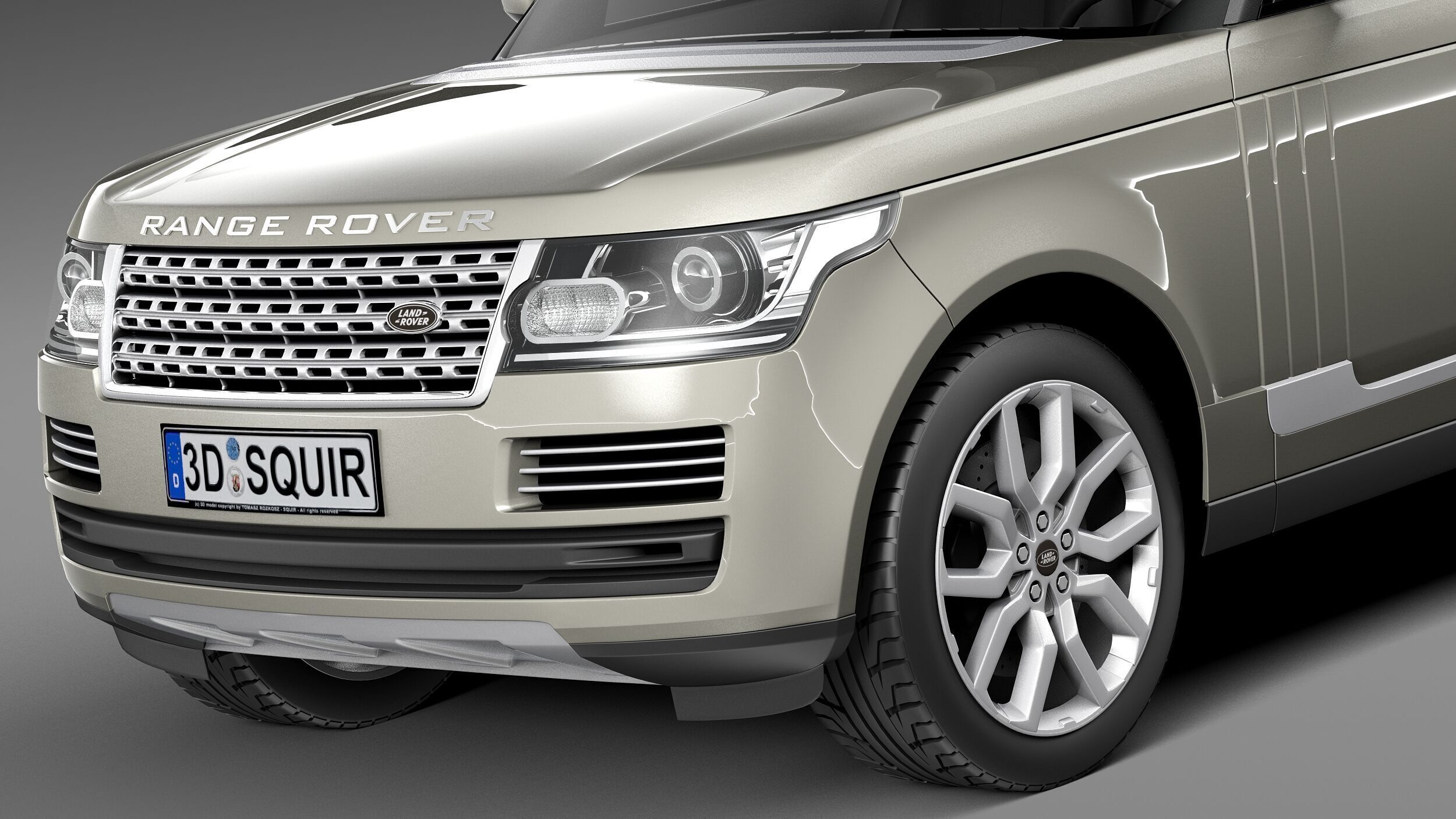 Range Rover 2013 3D model_2