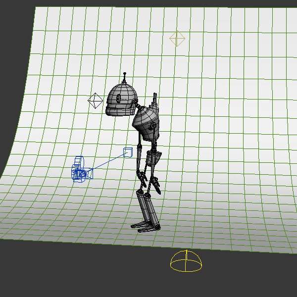 Robot cartoon 02 3D model_7