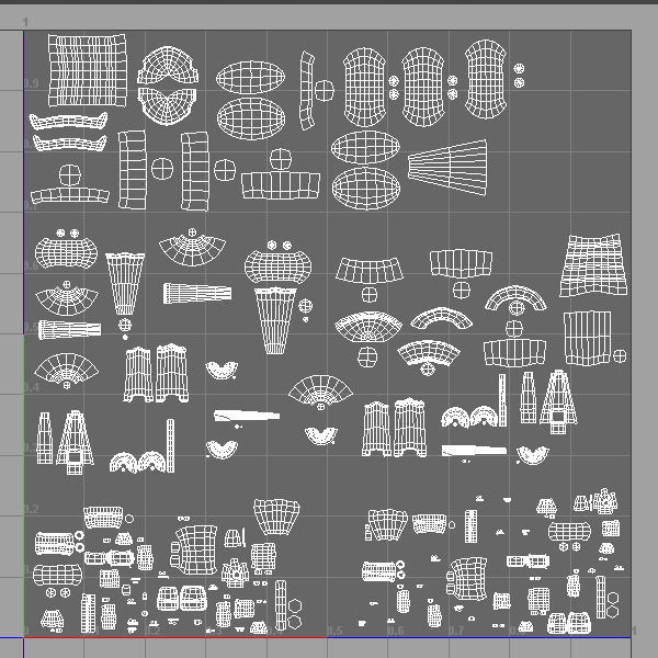 Robot cartoon 02 3D model_8