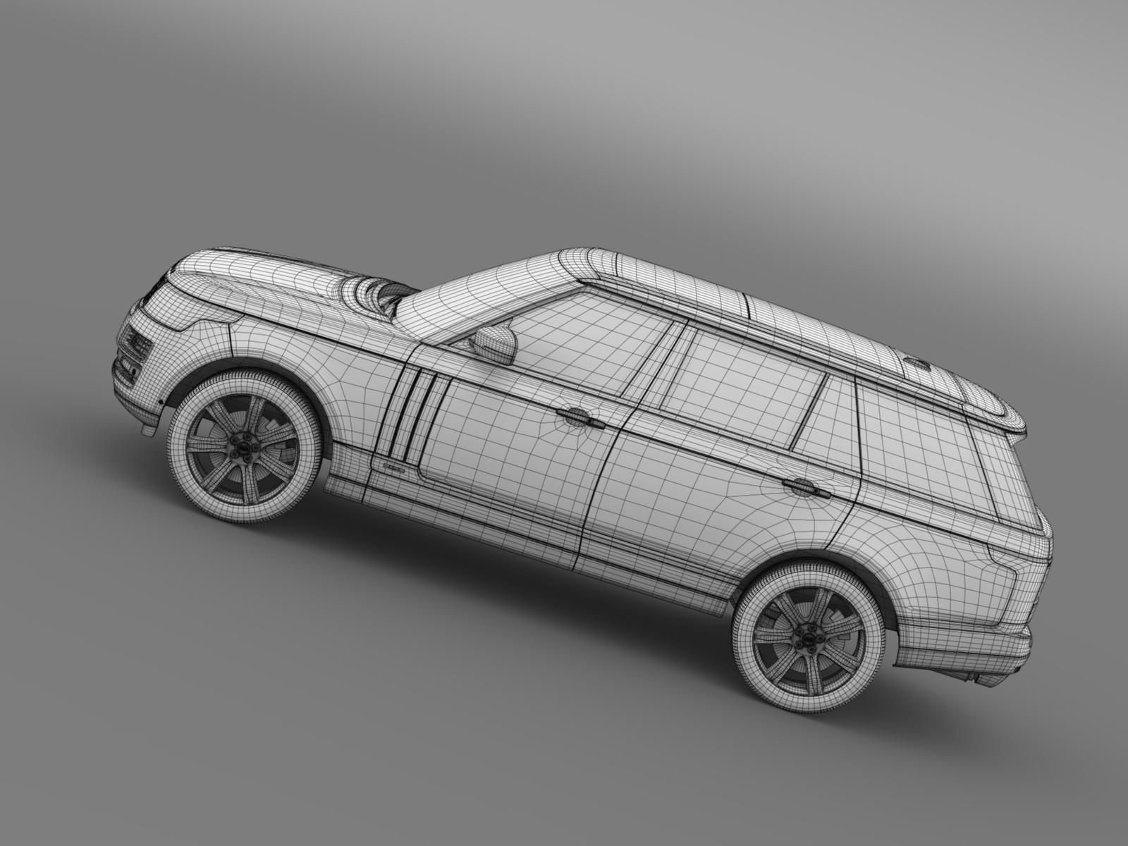 Range Rover SVAutobiography LWB L405 2016 3D model_17